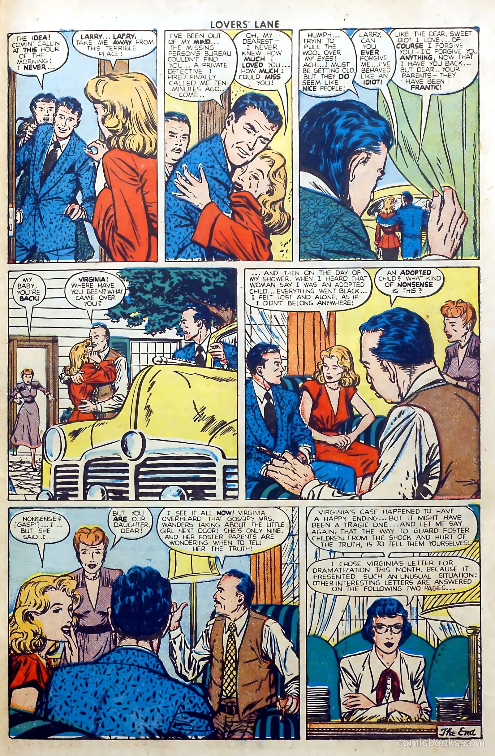 Lovers' Lane #1 (1949) — page 43 of 52