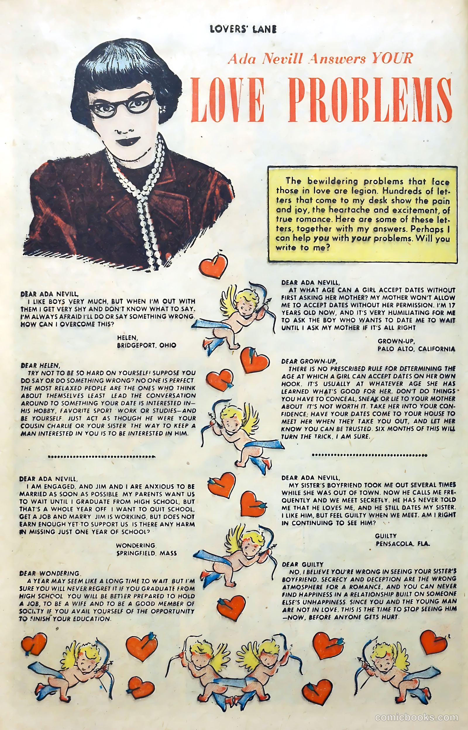 Lovers' Lane #1 (1949) — page 44 of 52
