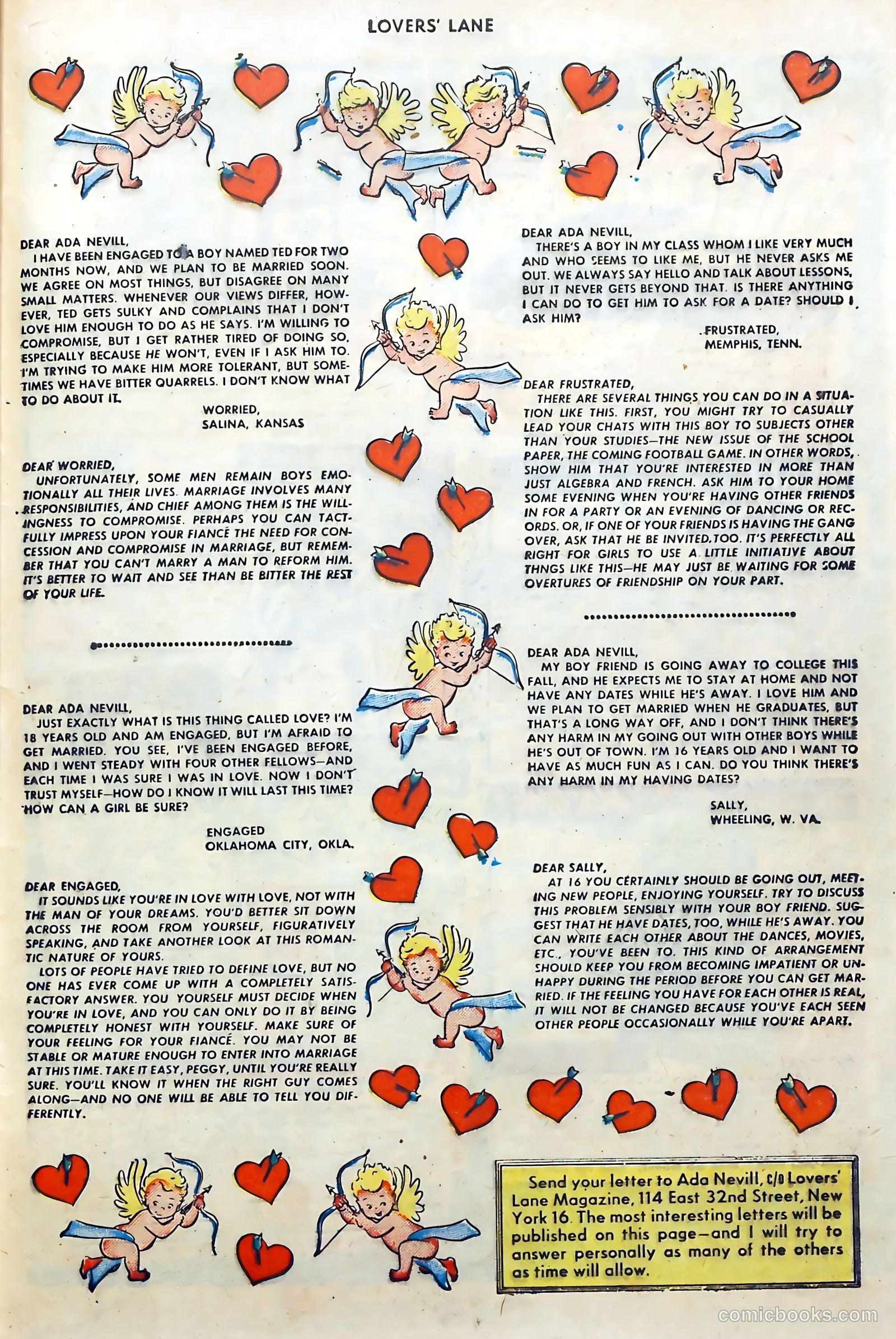 Lovers' Lane #1 (1949) — page 45 of 52