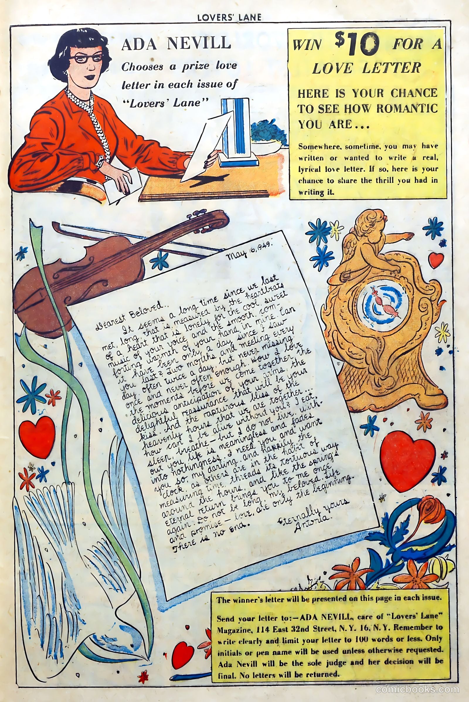 Lovers' Lane #1 (1949) — page 47 of 52