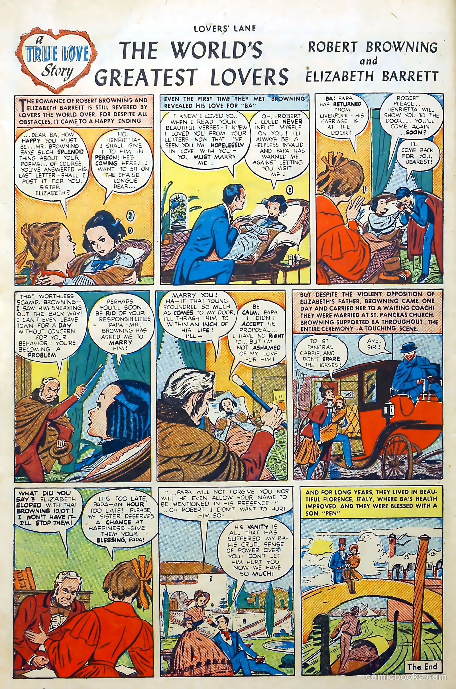 Lovers' Lane #1 (1949) — page 48 of 52