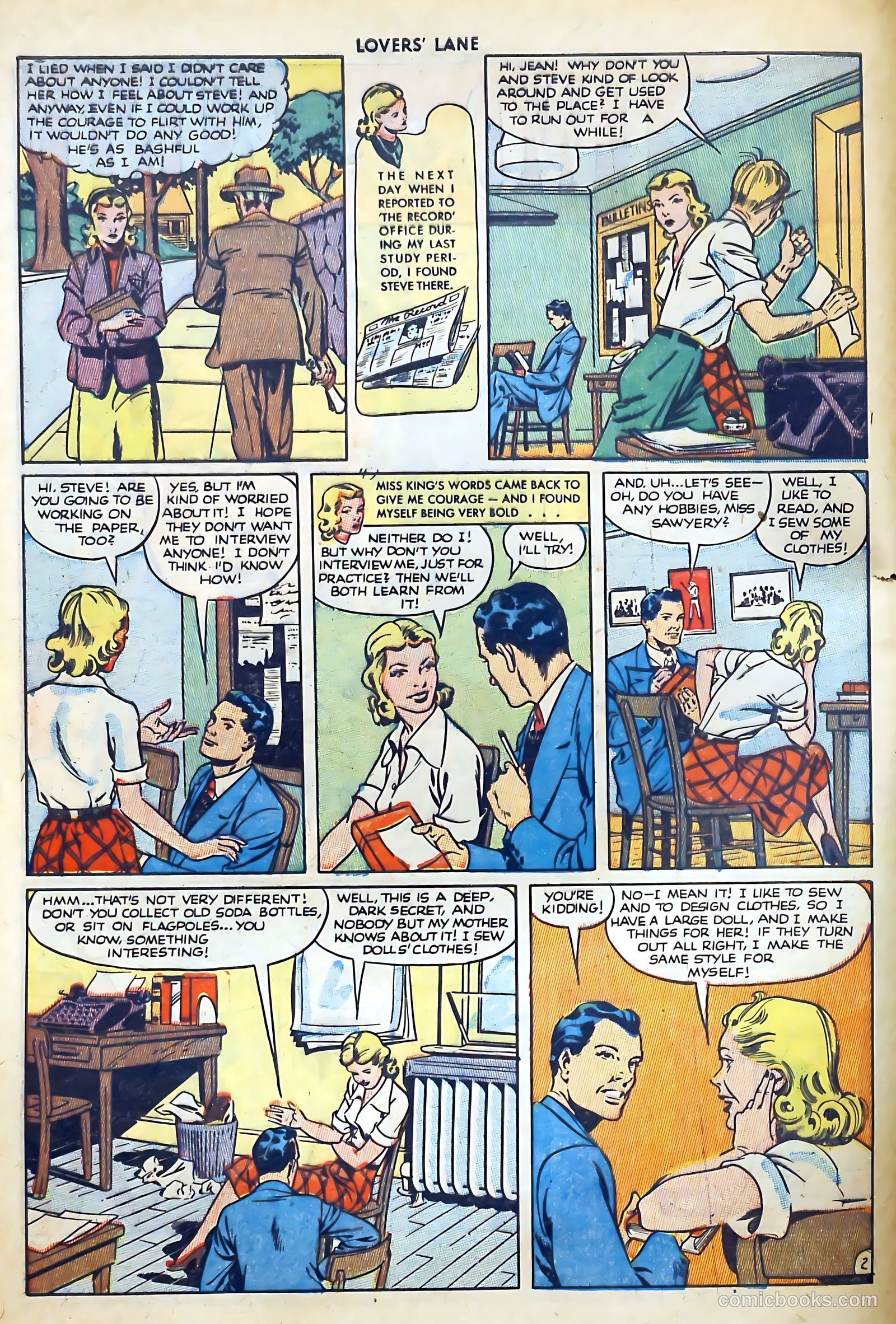 Lovers' Lane #10 (1951) — page 4 of 52