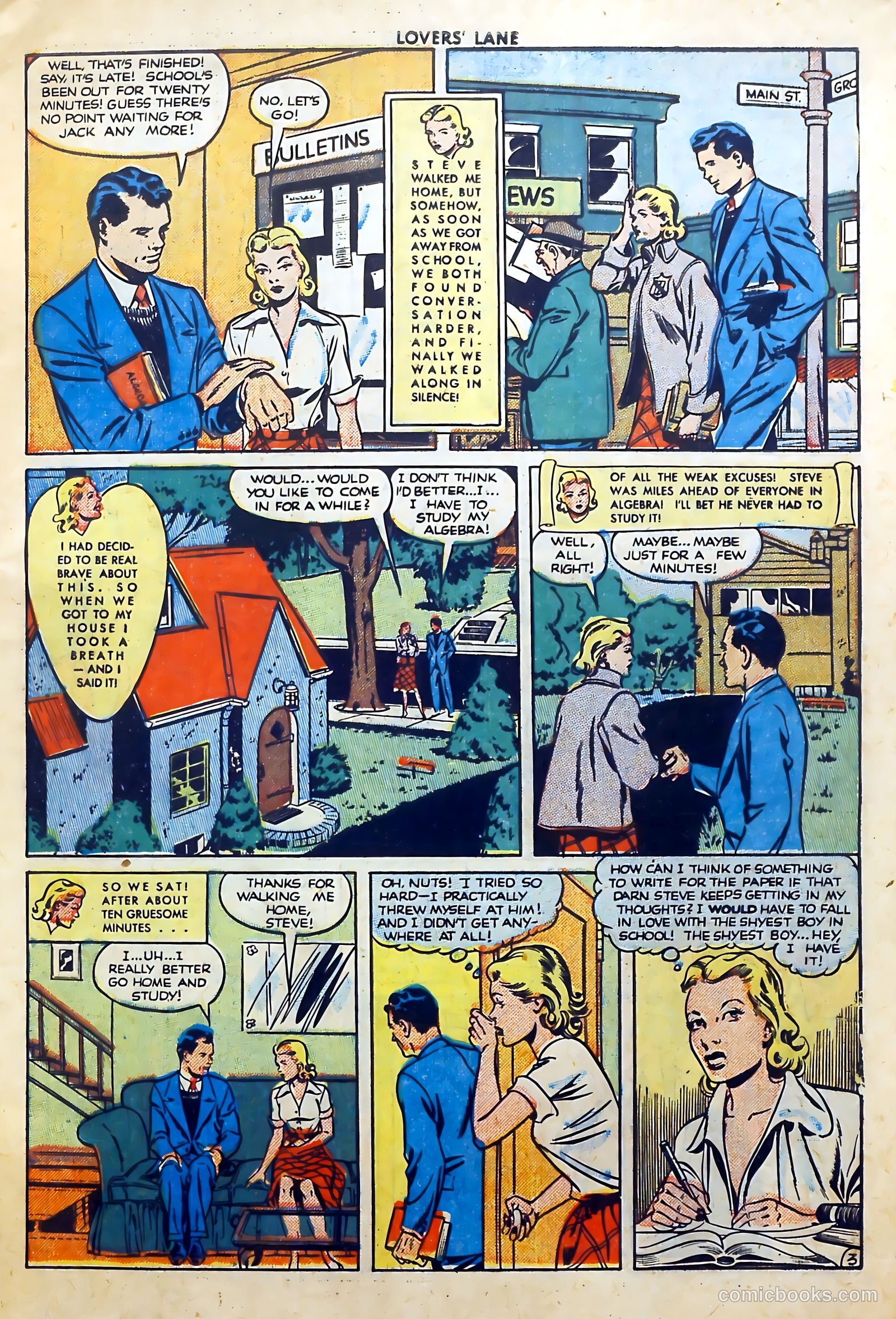 Lovers' Lane #10 (1951) — page 5 of 52