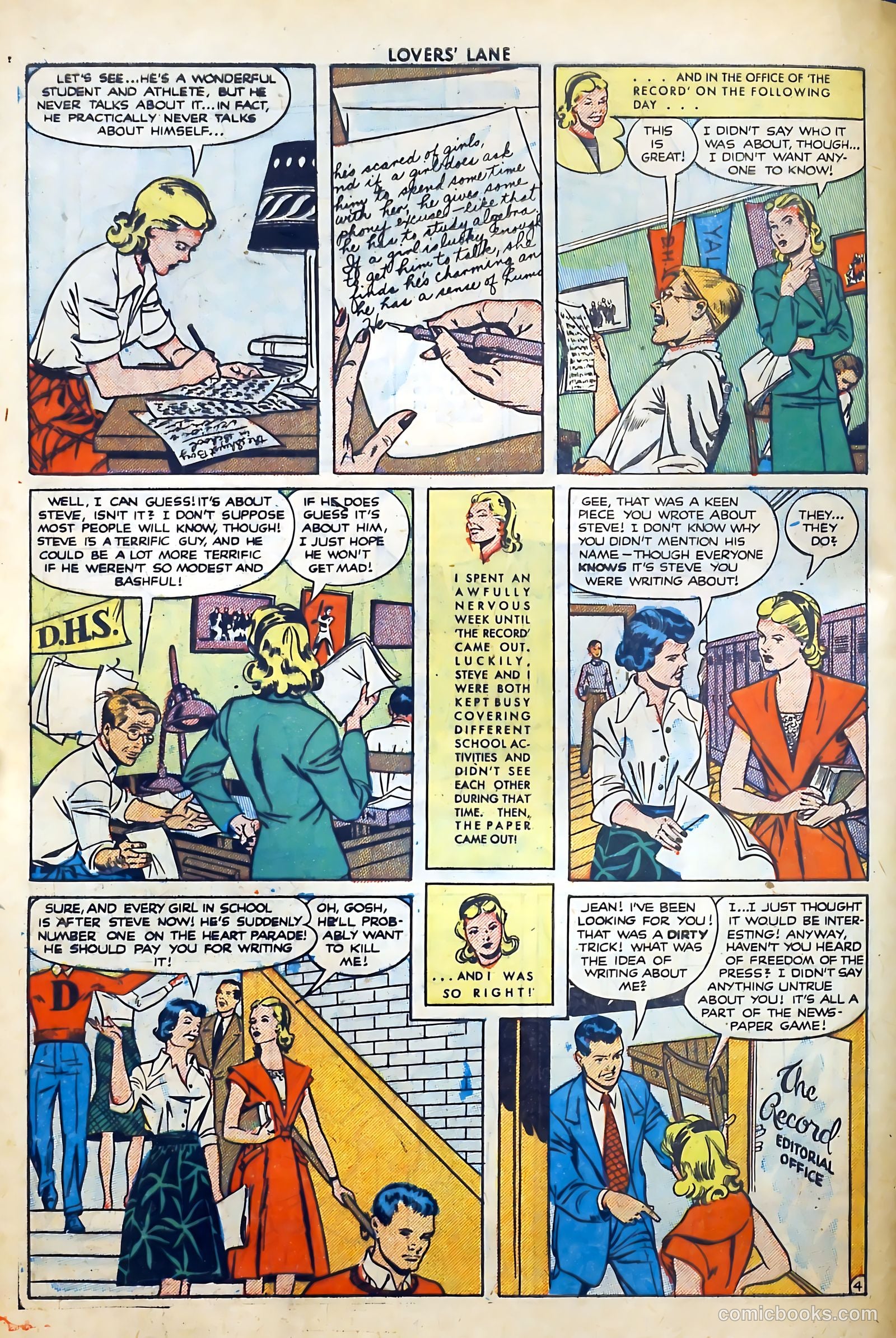 Lovers' Lane #10 (1951) — page 6 of 52