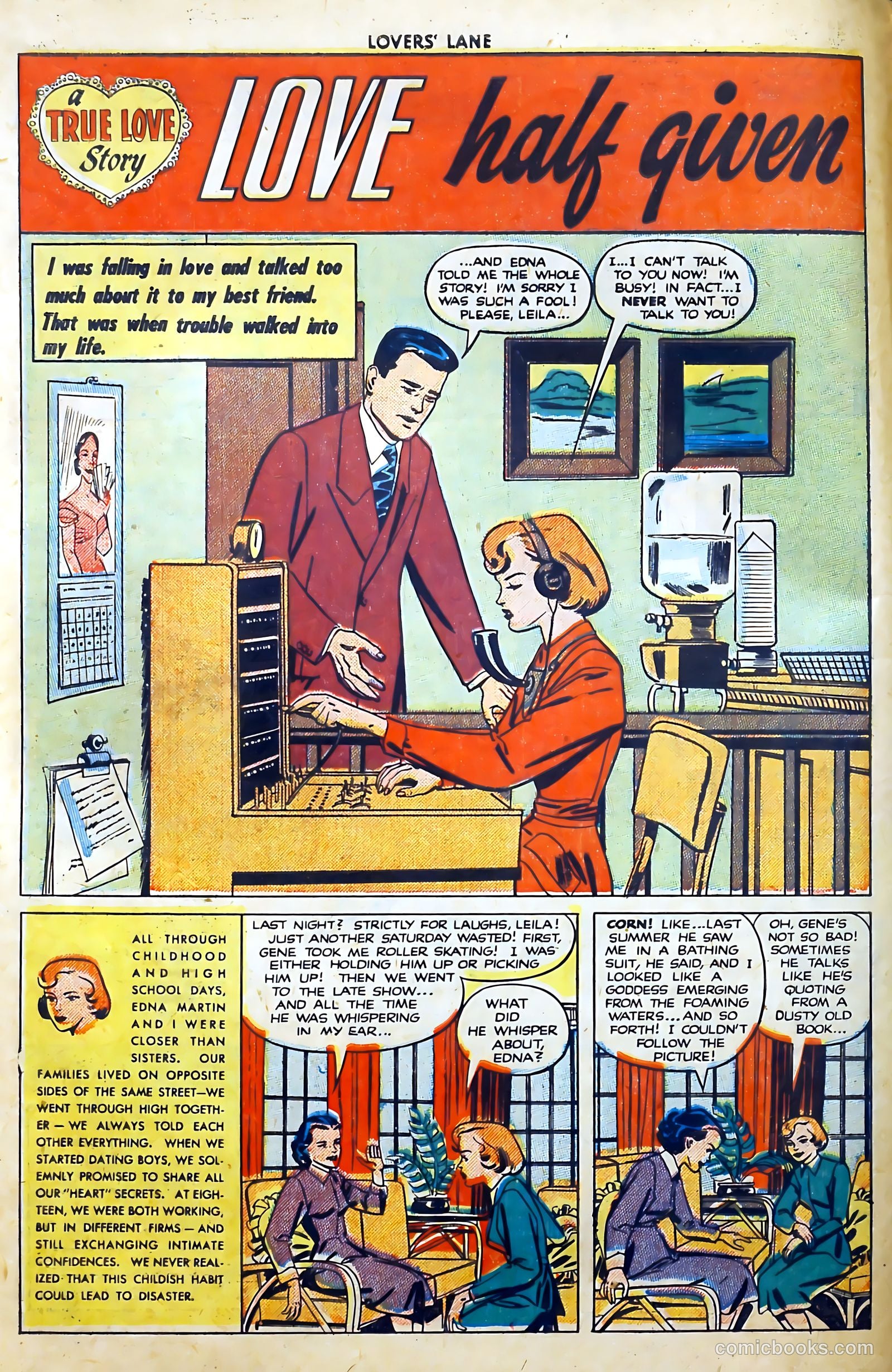 Lovers' Lane #10 (1951) — page 12 of 52