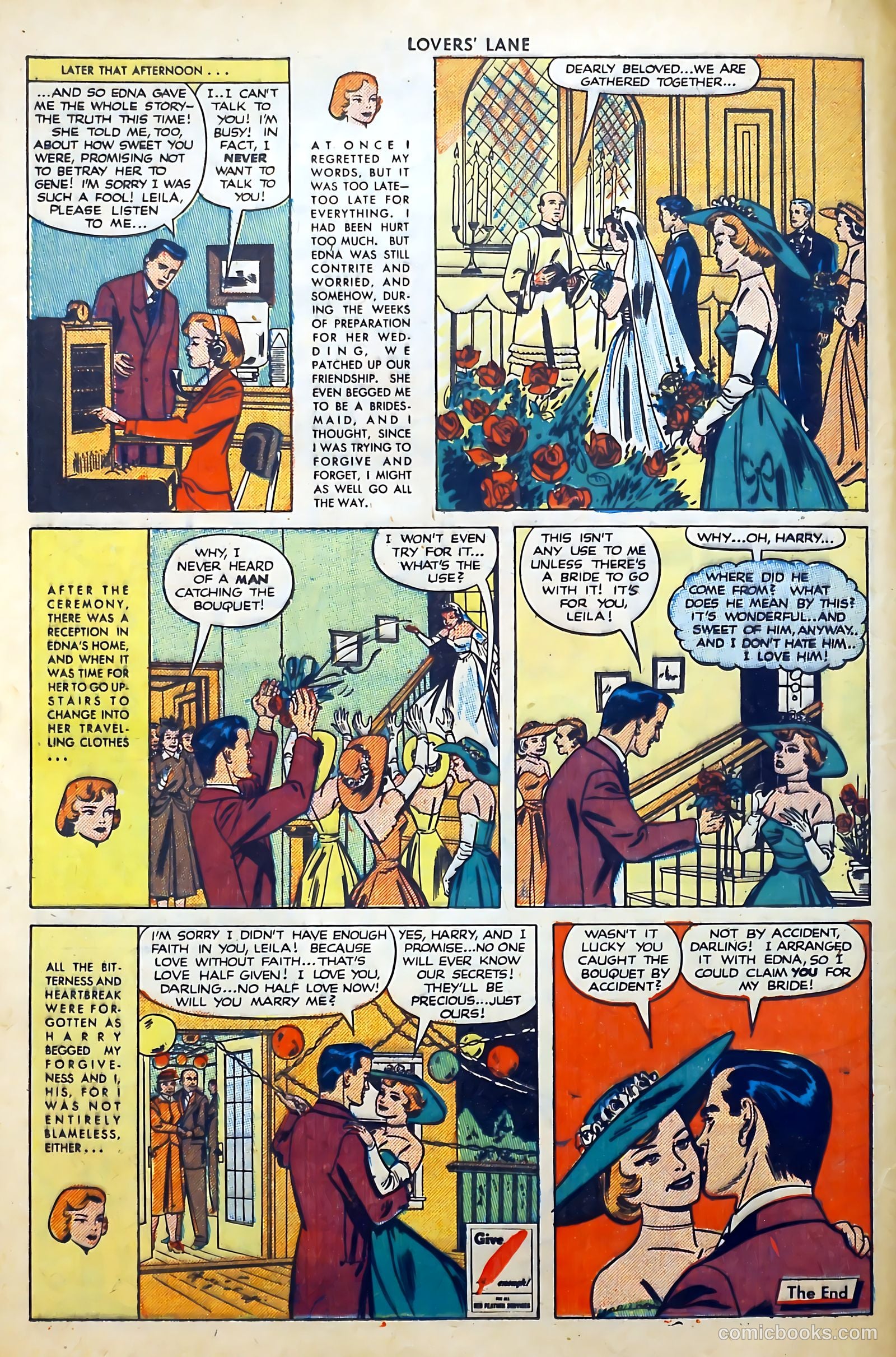 Lovers' Lane #10 (1951) — page 20 of 52