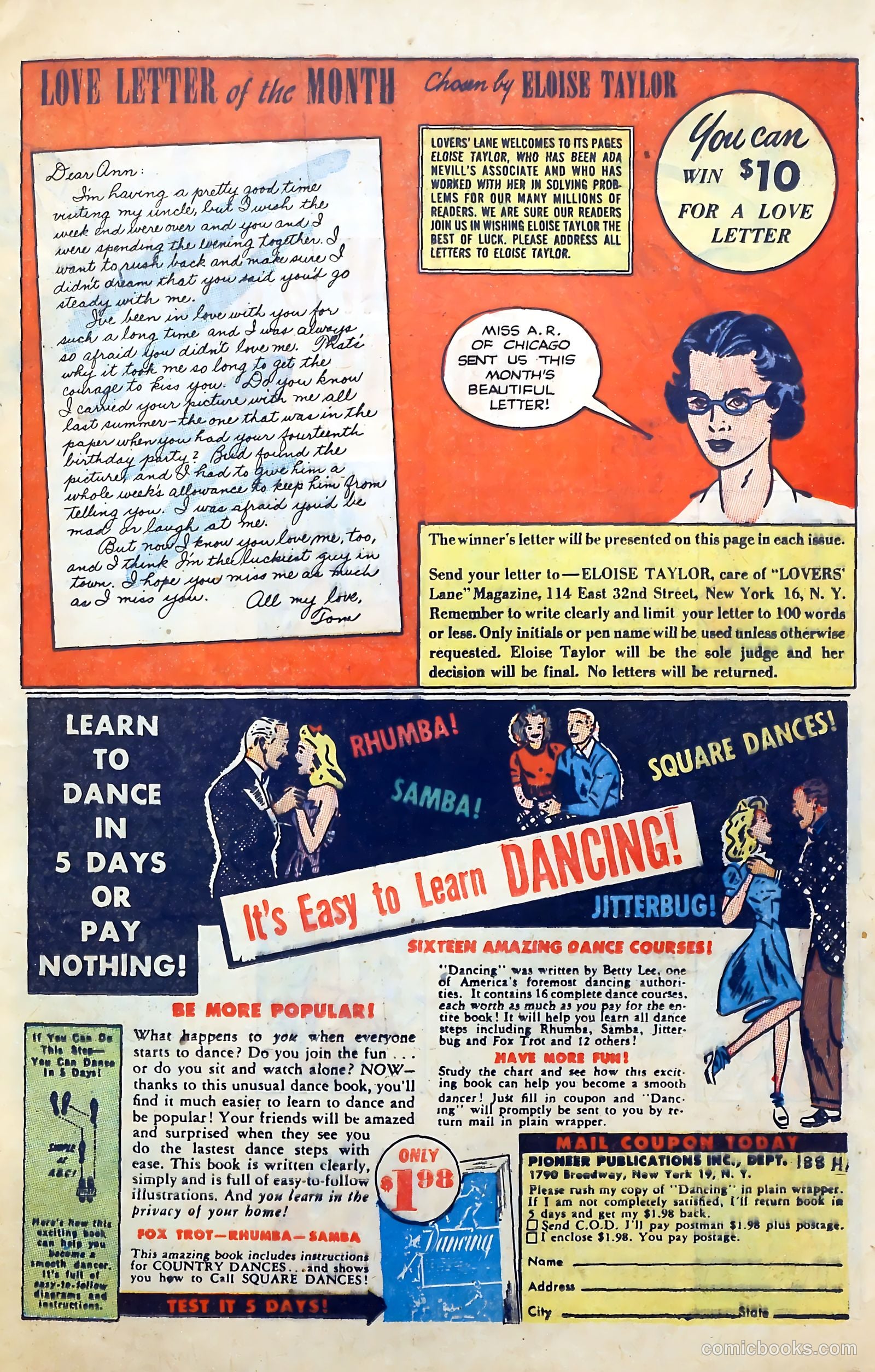 Lovers' Lane #10 (1951) — page 25 of 52