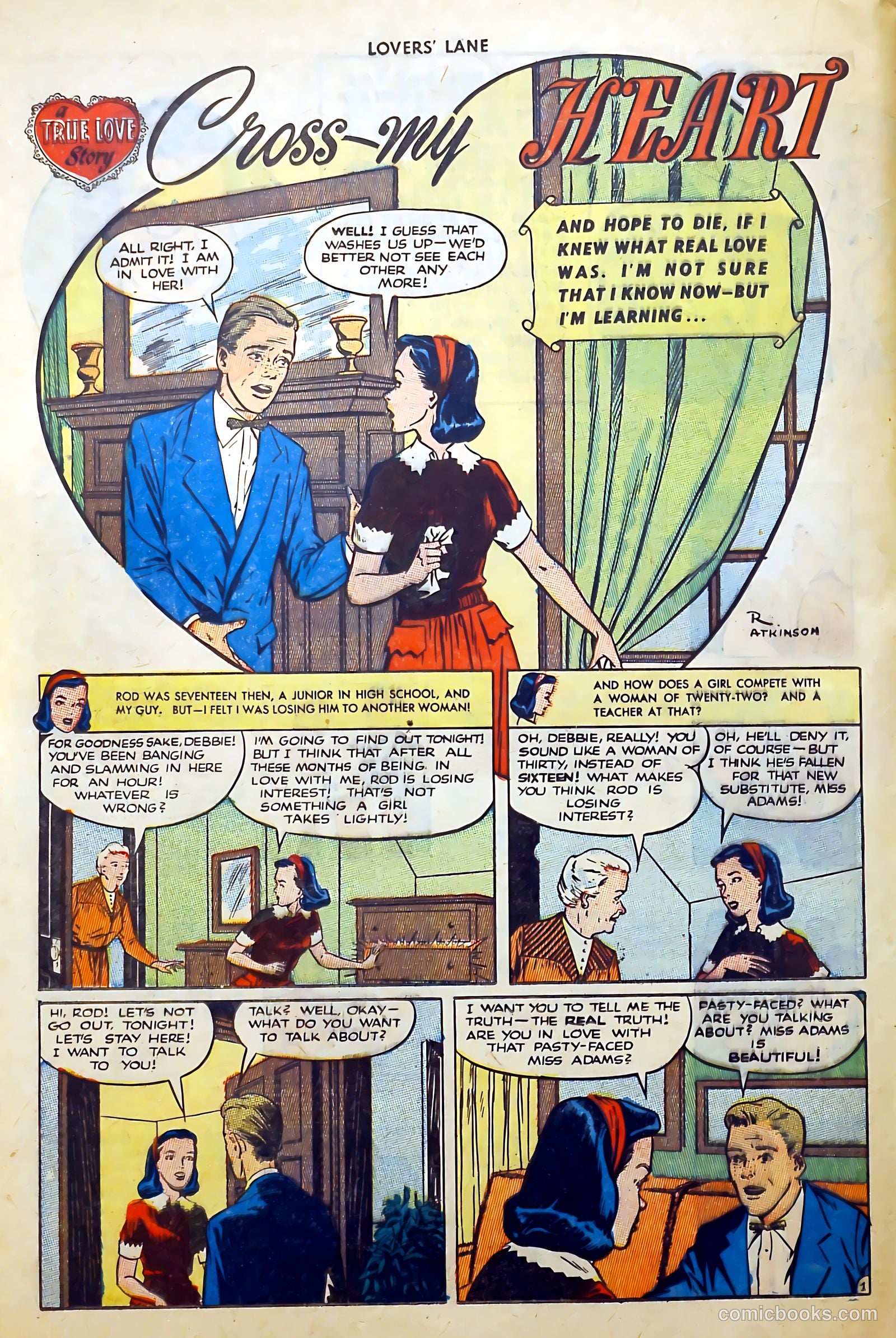 Lovers' Lane #10 (1951) — page 28 of 52