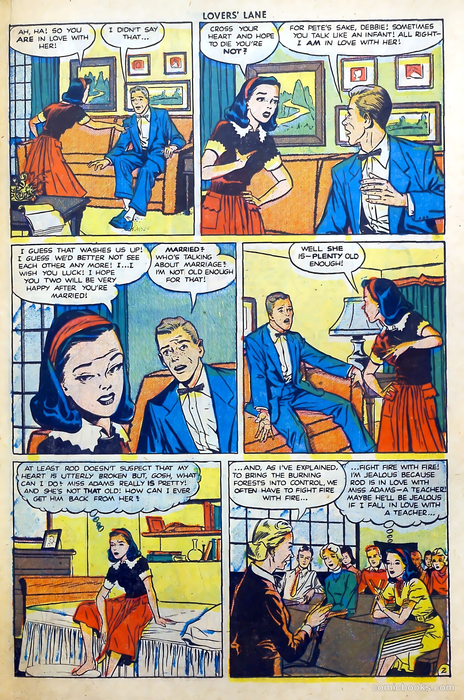Lovers' Lane #10 (1951) — page 29 of 52