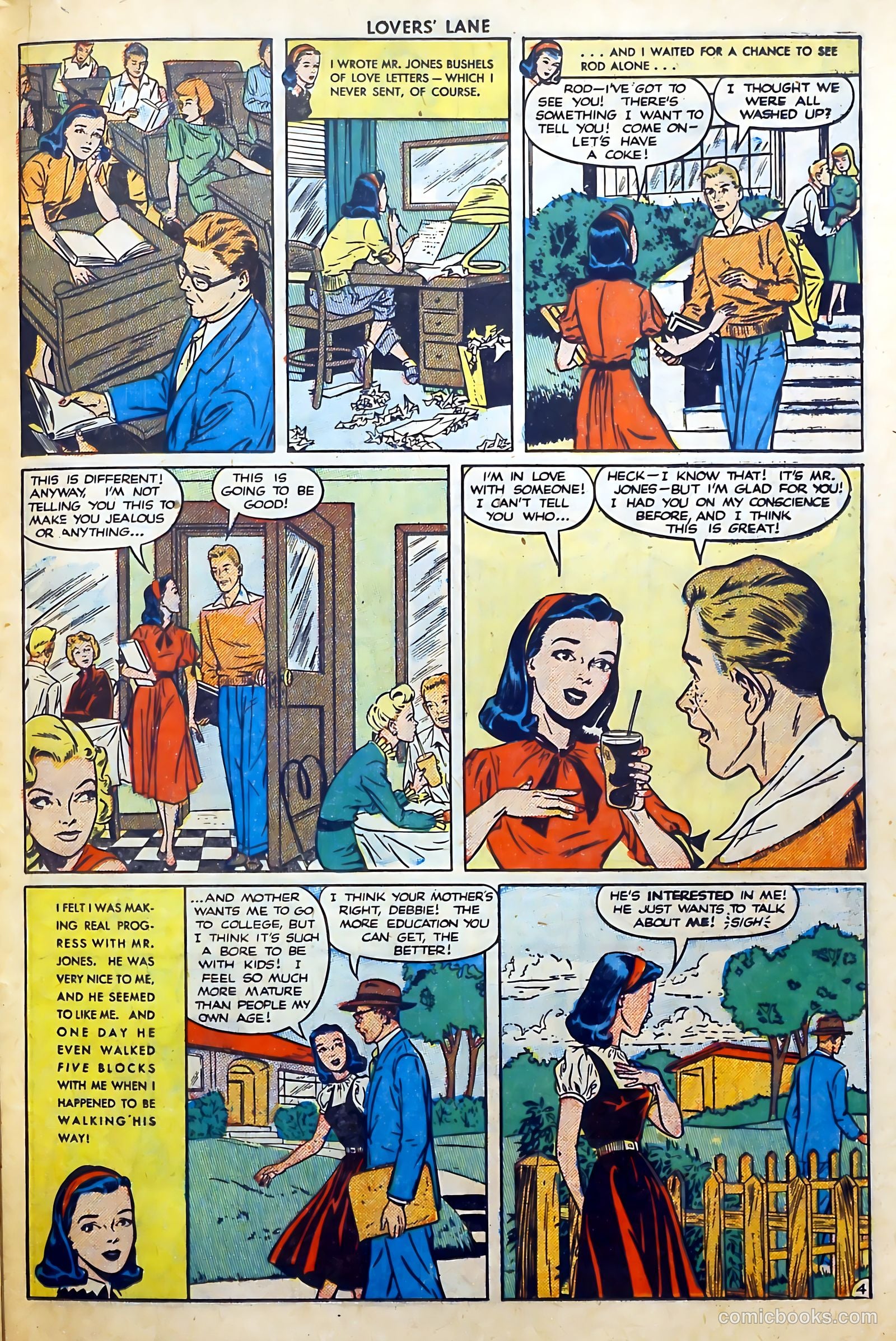 Lovers' Lane #10 (1951) — page 31 of 52