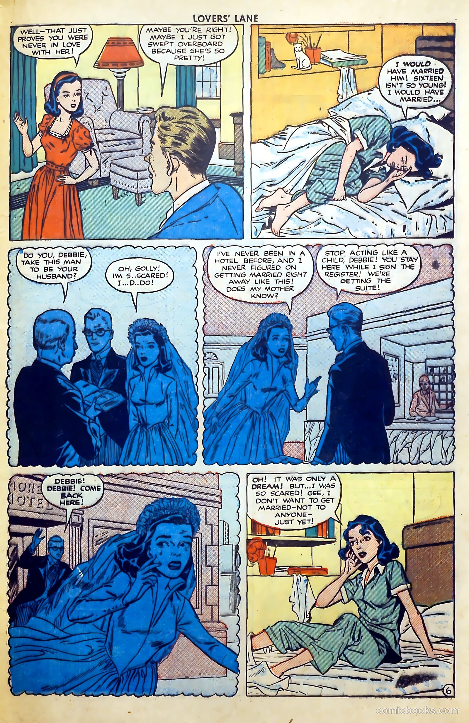 Lovers' Lane #10 (1951) — page 33 of 52
