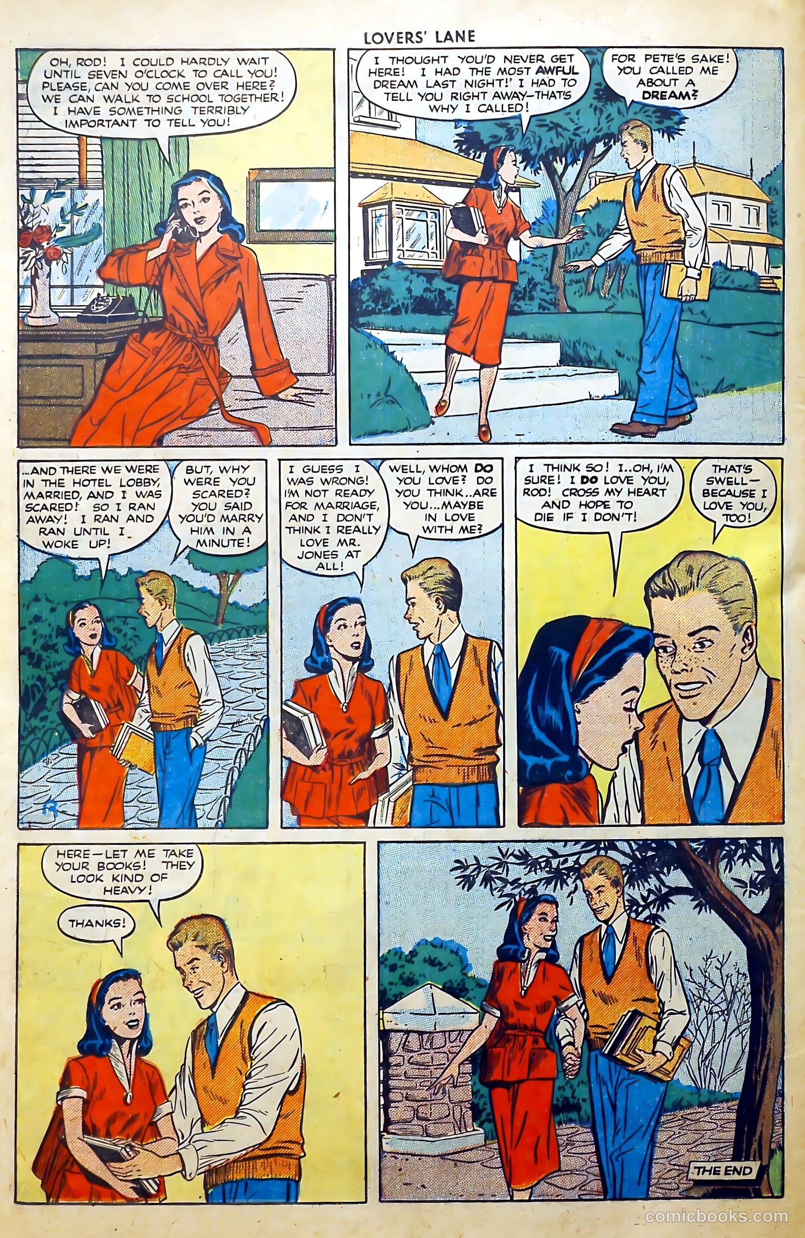 Lovers' Lane #10 (1951) — page 34 of 52