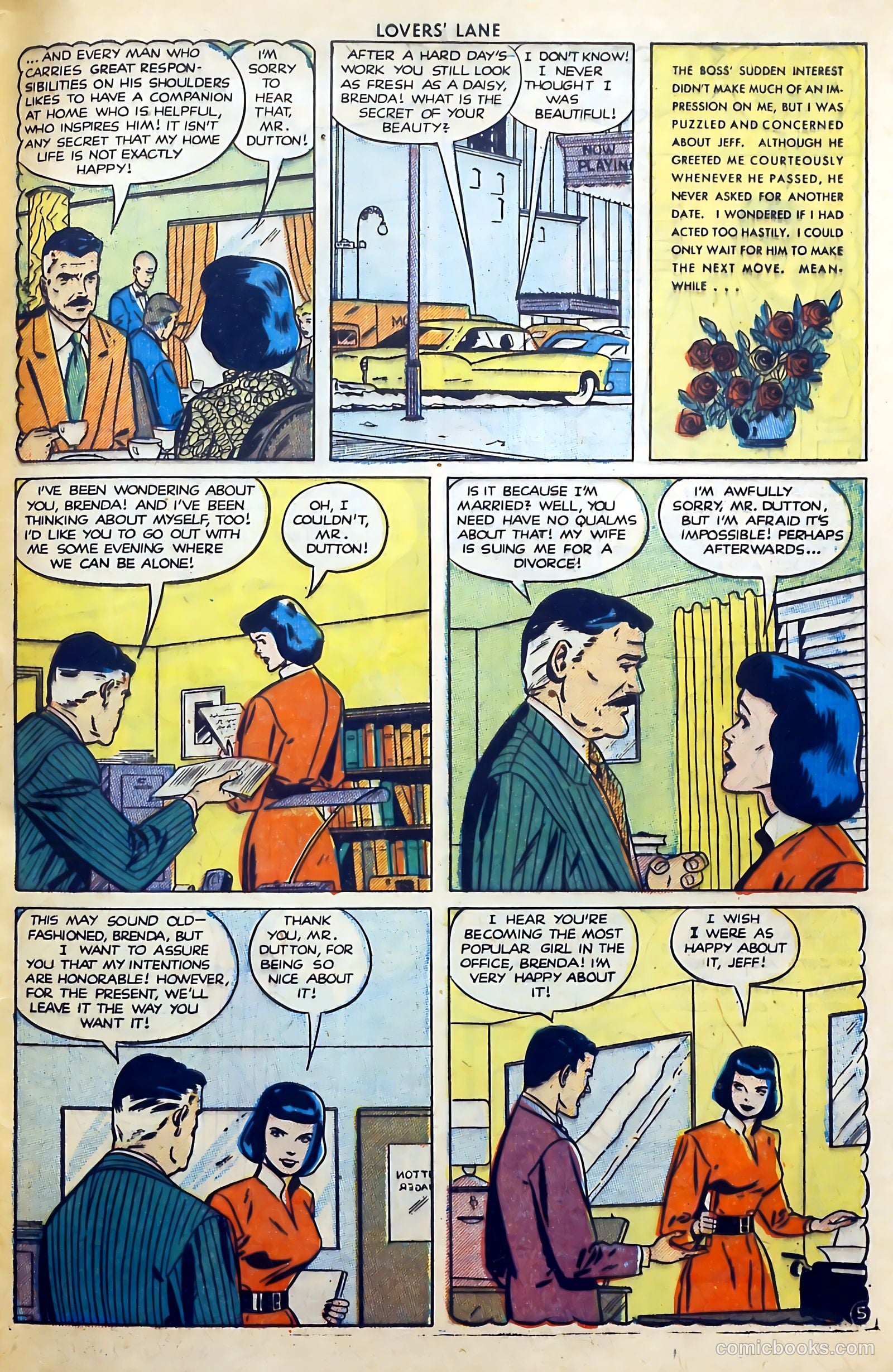 Lovers' Lane #10 (1951) — page 45 of 52