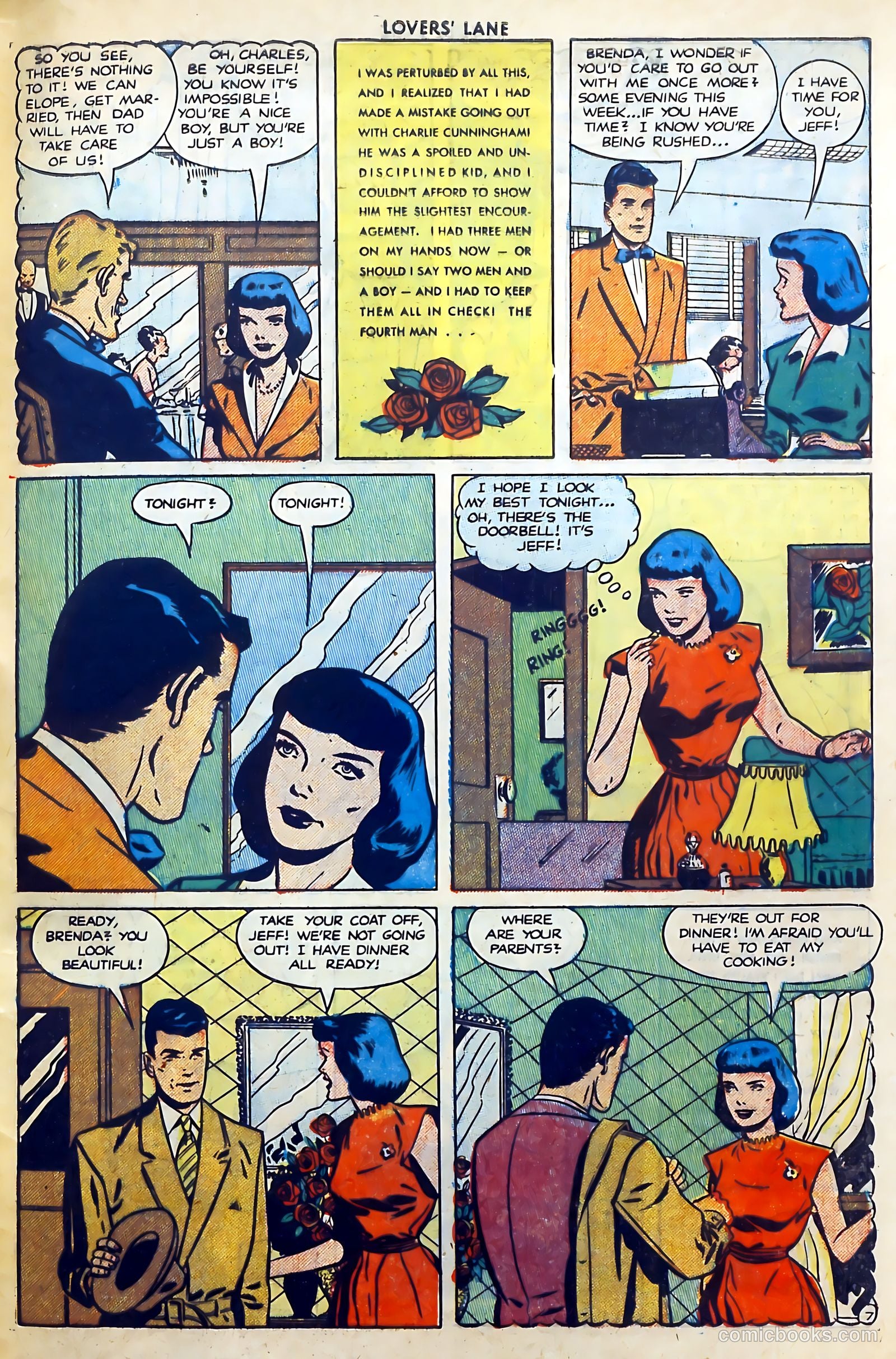 Lovers' Lane #10 (1951) — page 47 of 52