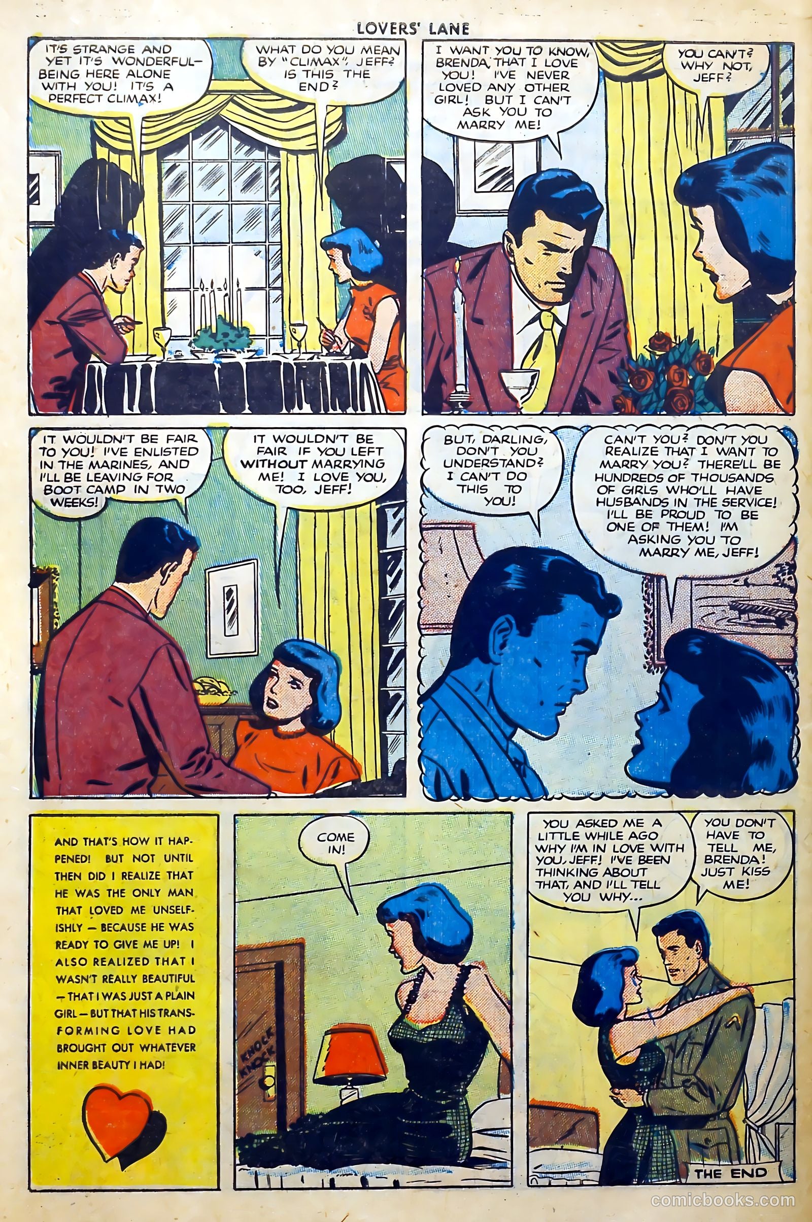 Lovers' Lane #10 (1951) — page 48 of 52