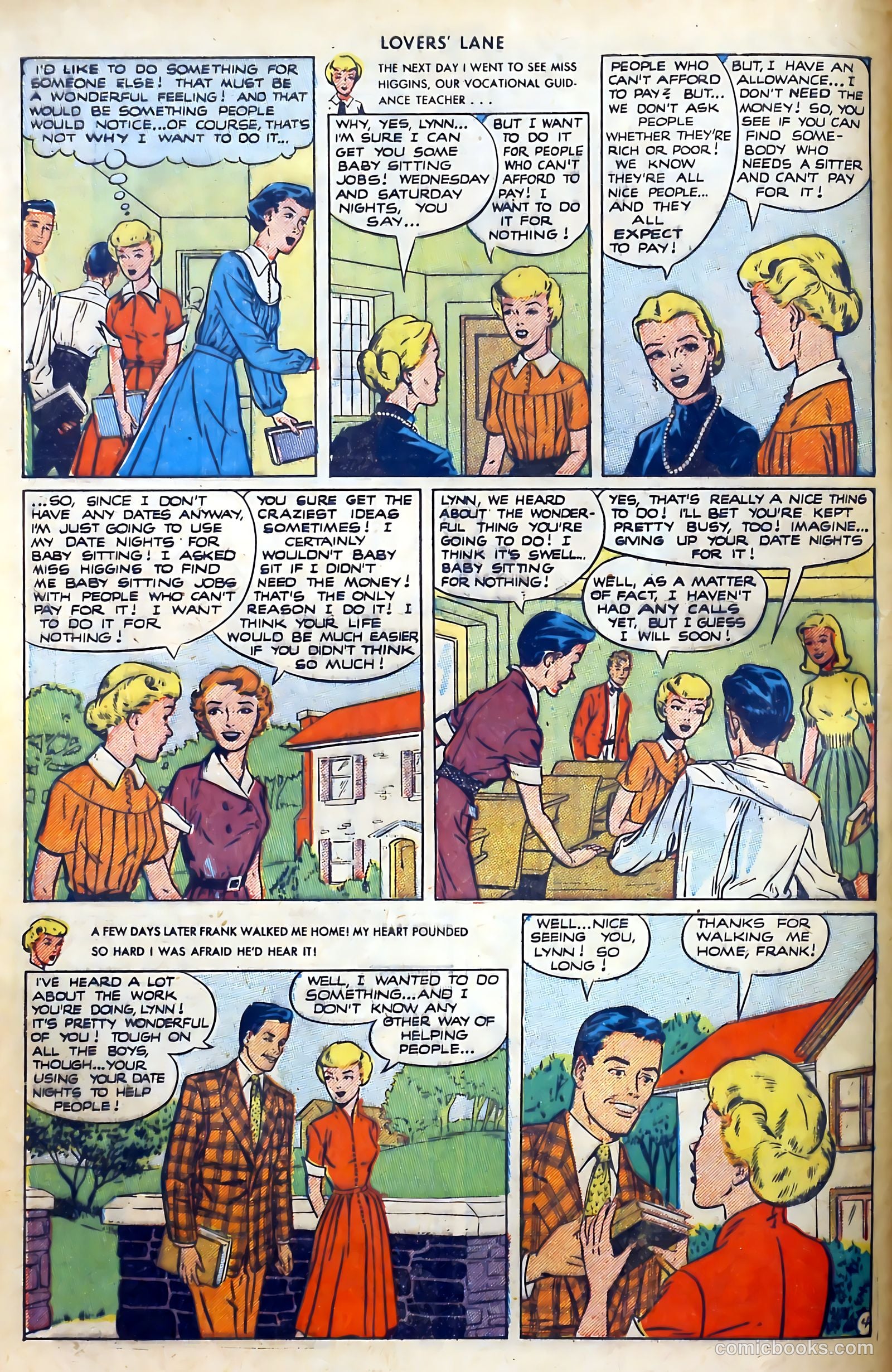 Lovers' Lane #11 (1951) — page 6 of 52