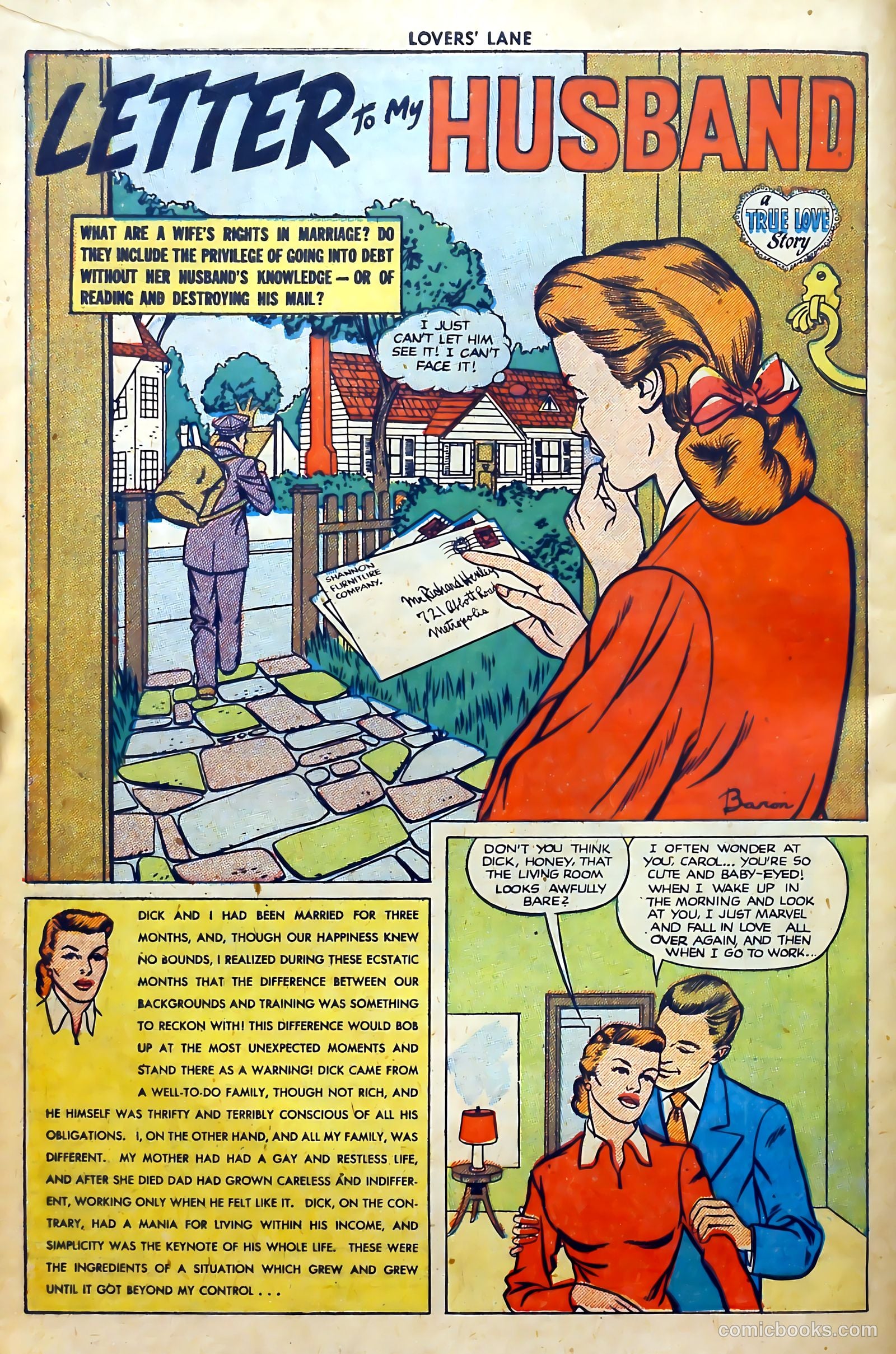 Lovers' Lane #11 (1951) — page 14 of 52