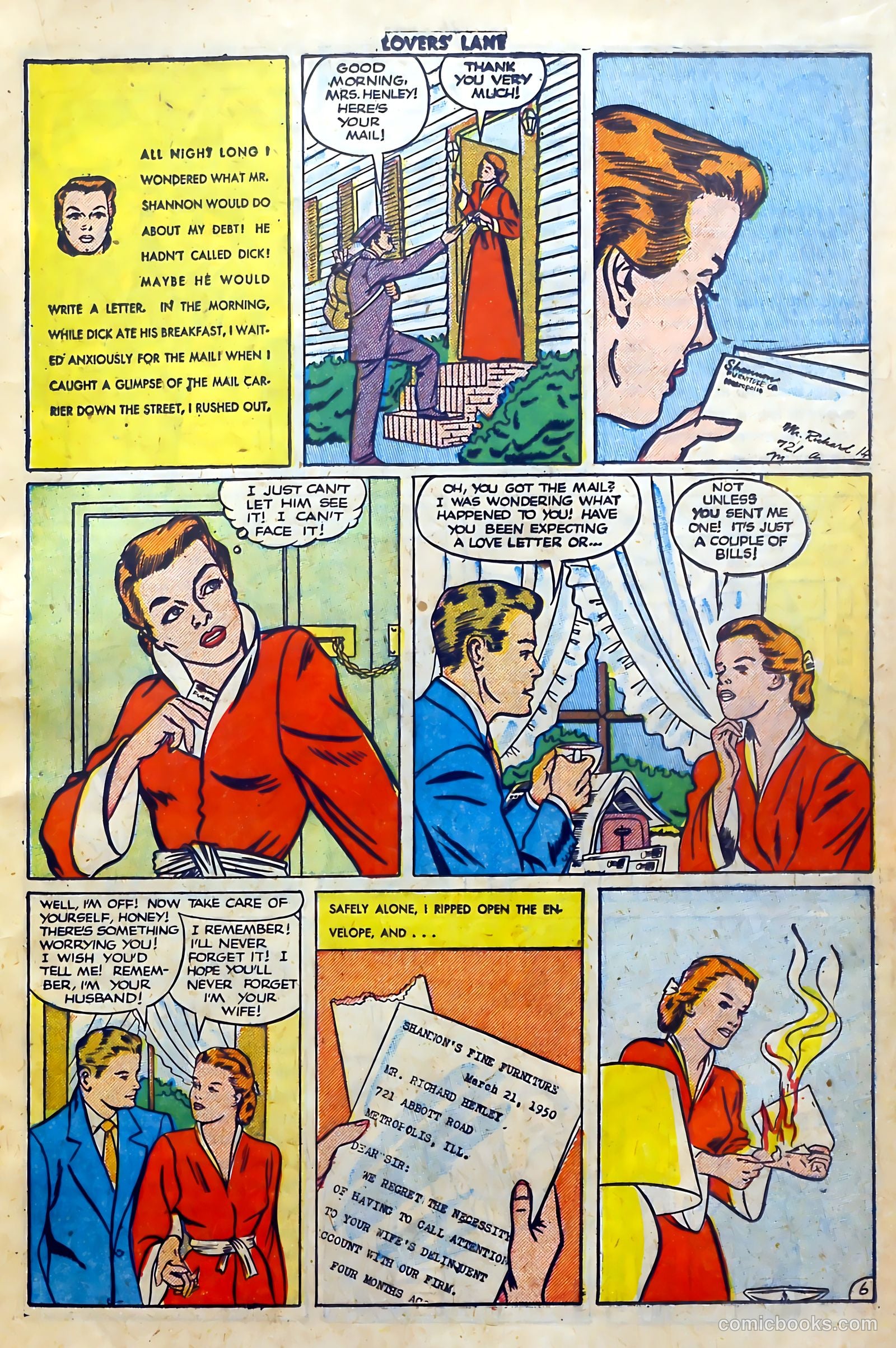 Lovers' Lane #11 (1951) — page 19 of 52
