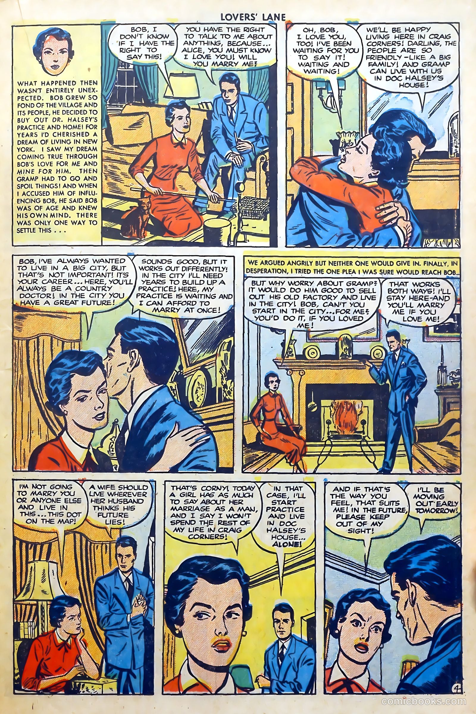 Lovers' Lane #11 (1951) — page 29 of 52