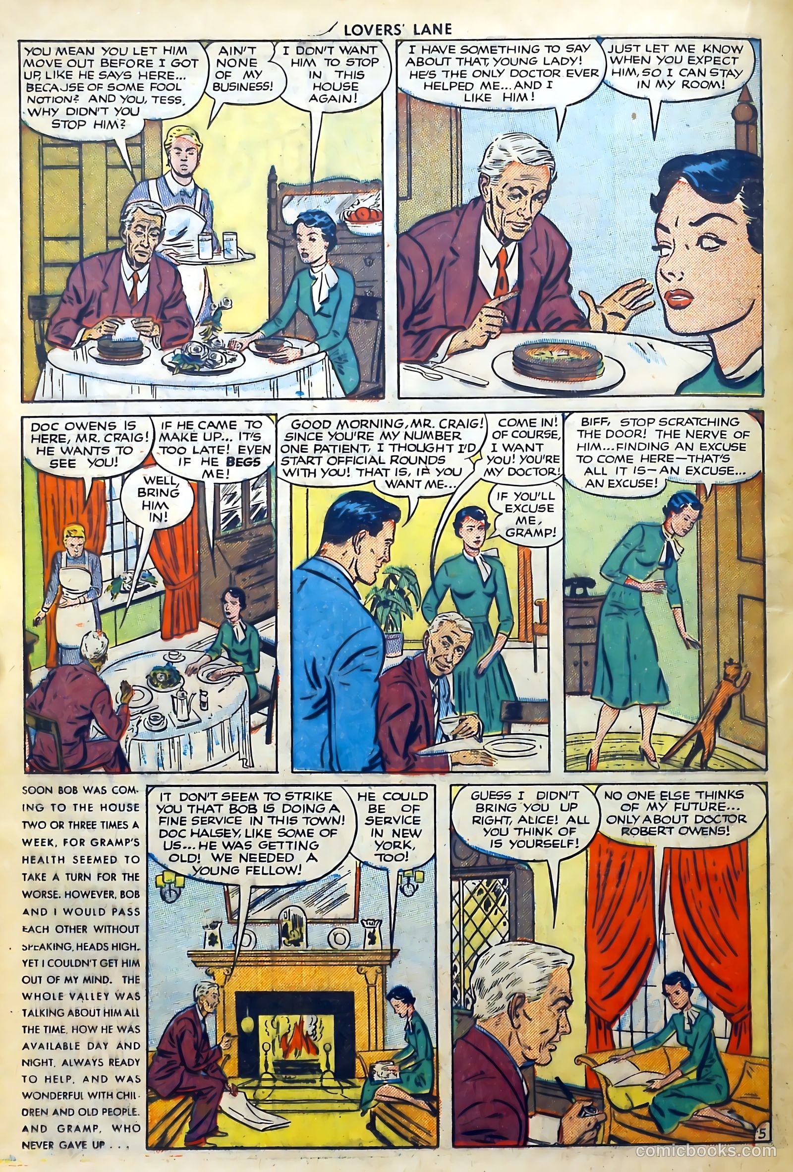 Lovers' Lane #11 (1951) — page 30 of 52