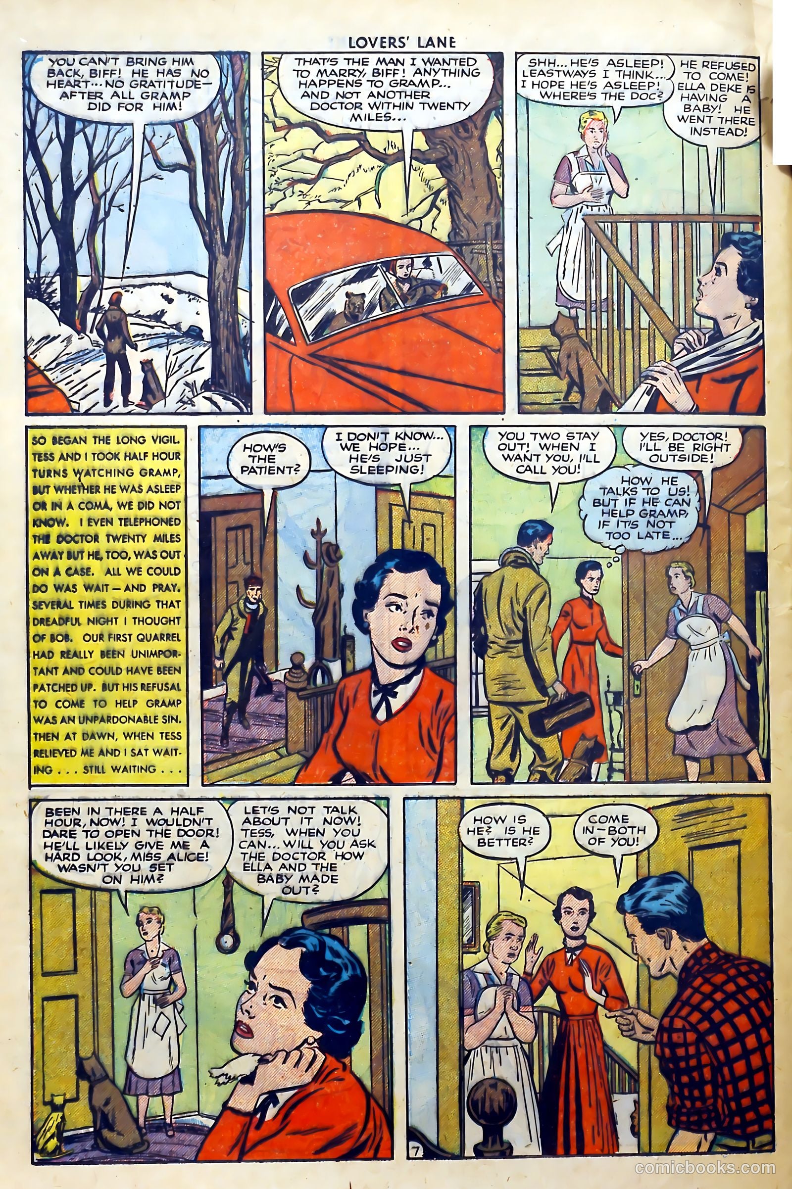 Lovers' Lane #11 (1951) — page 32 of 52