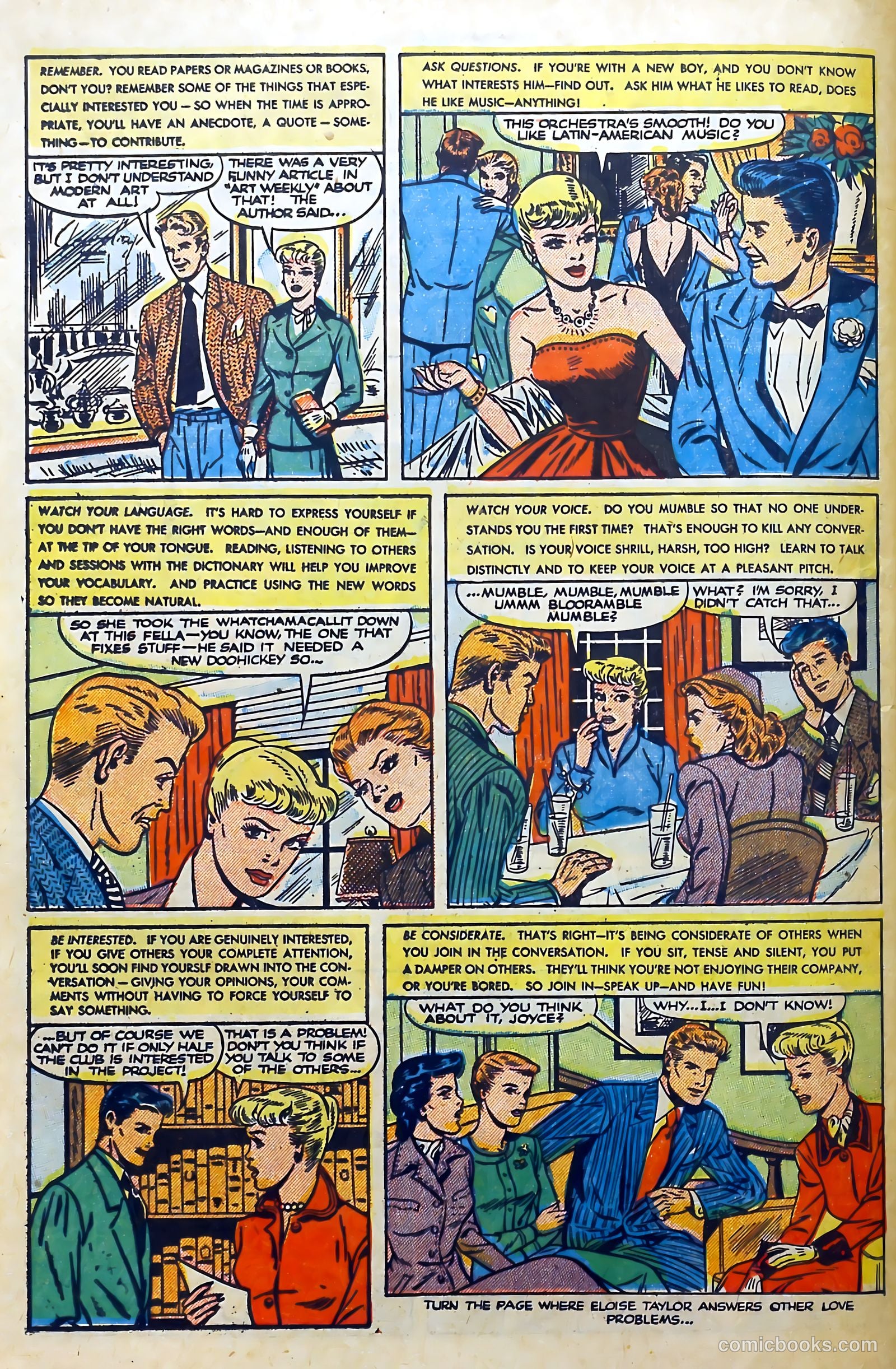 Lovers' Lane #11 (1951) — page 36 of 52