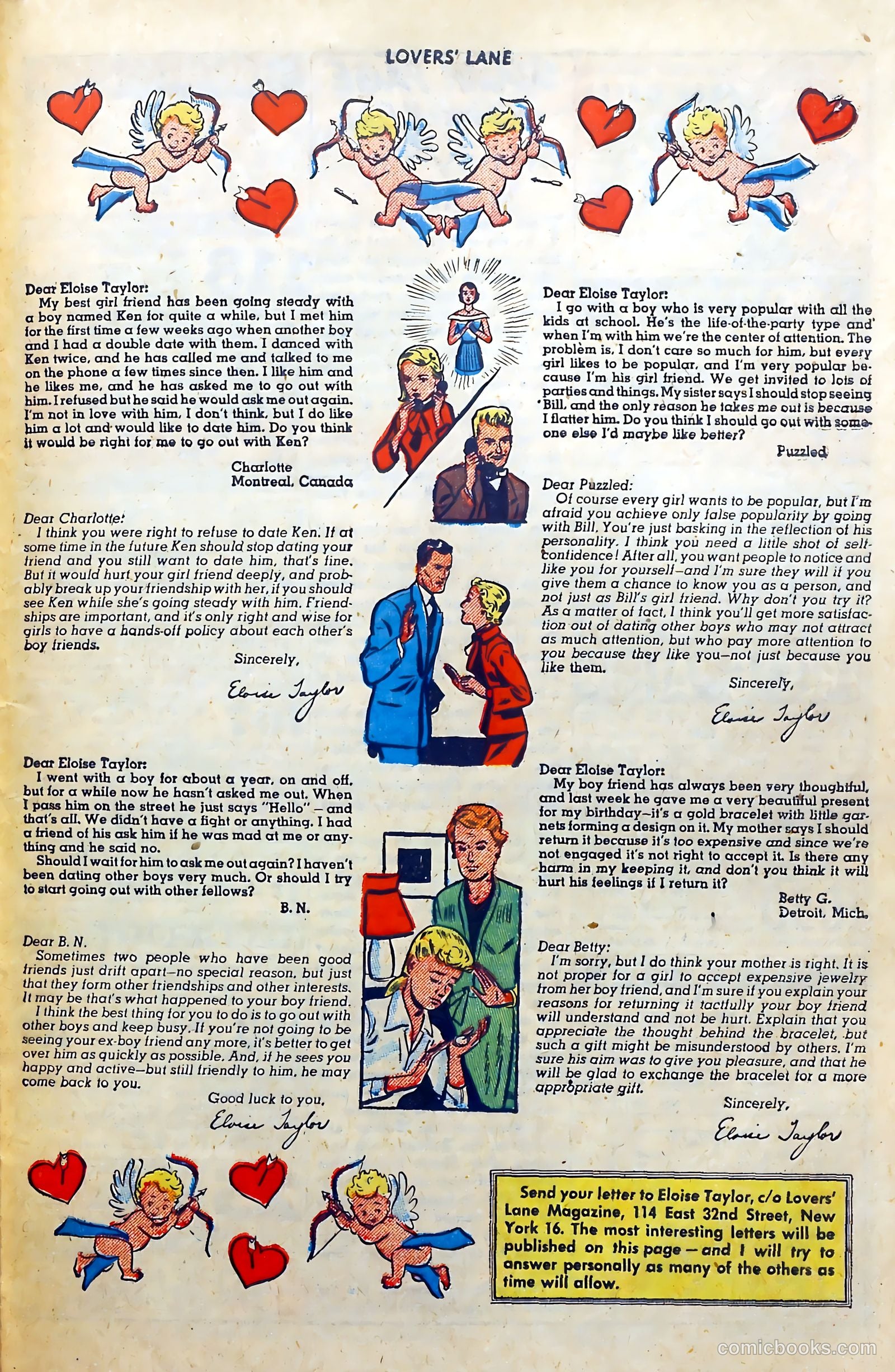 Lovers' Lane #11 (1951) — page 39 of 52