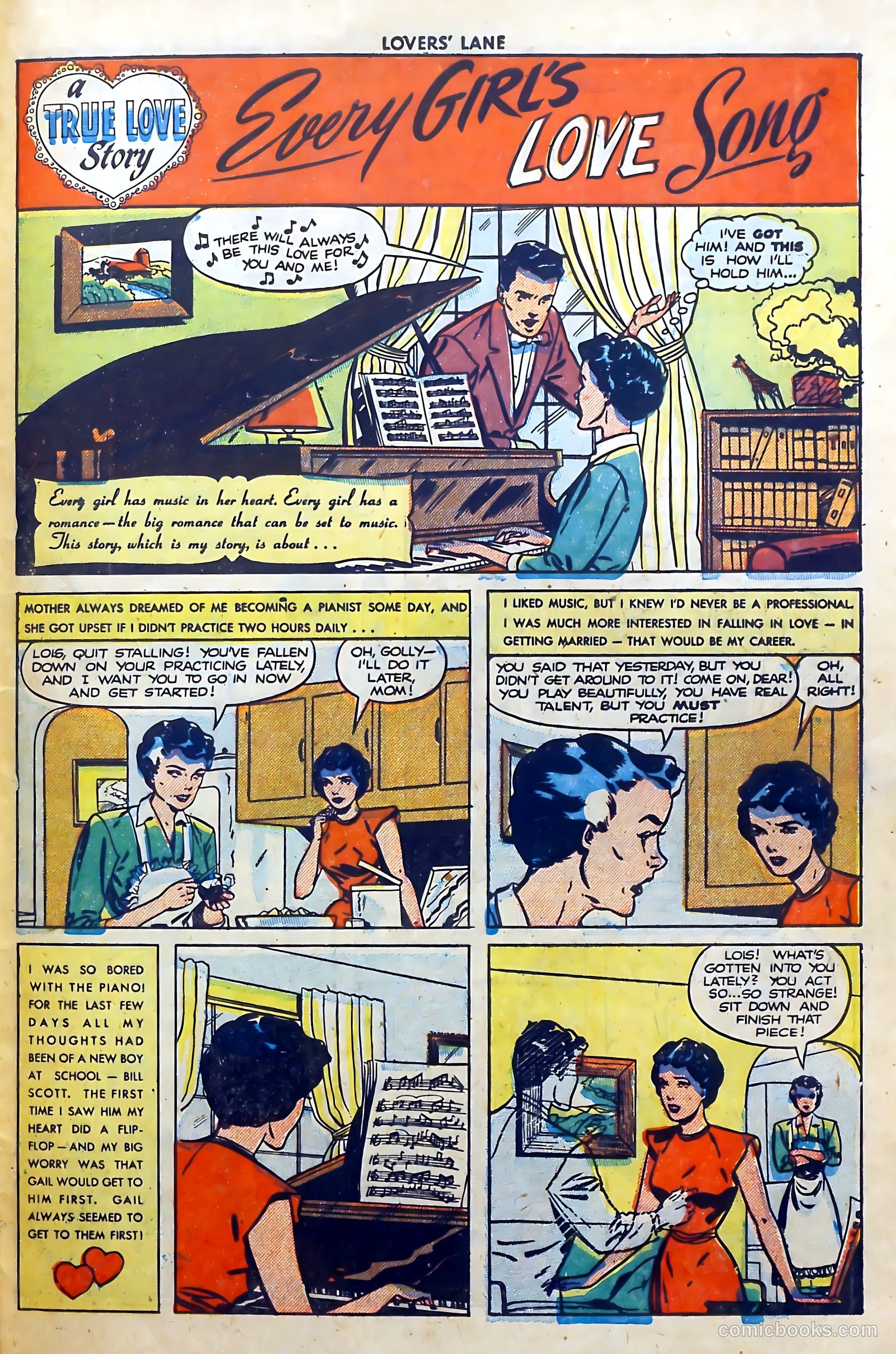 Lovers' Lane #11 (1951) — page 41 of 52
