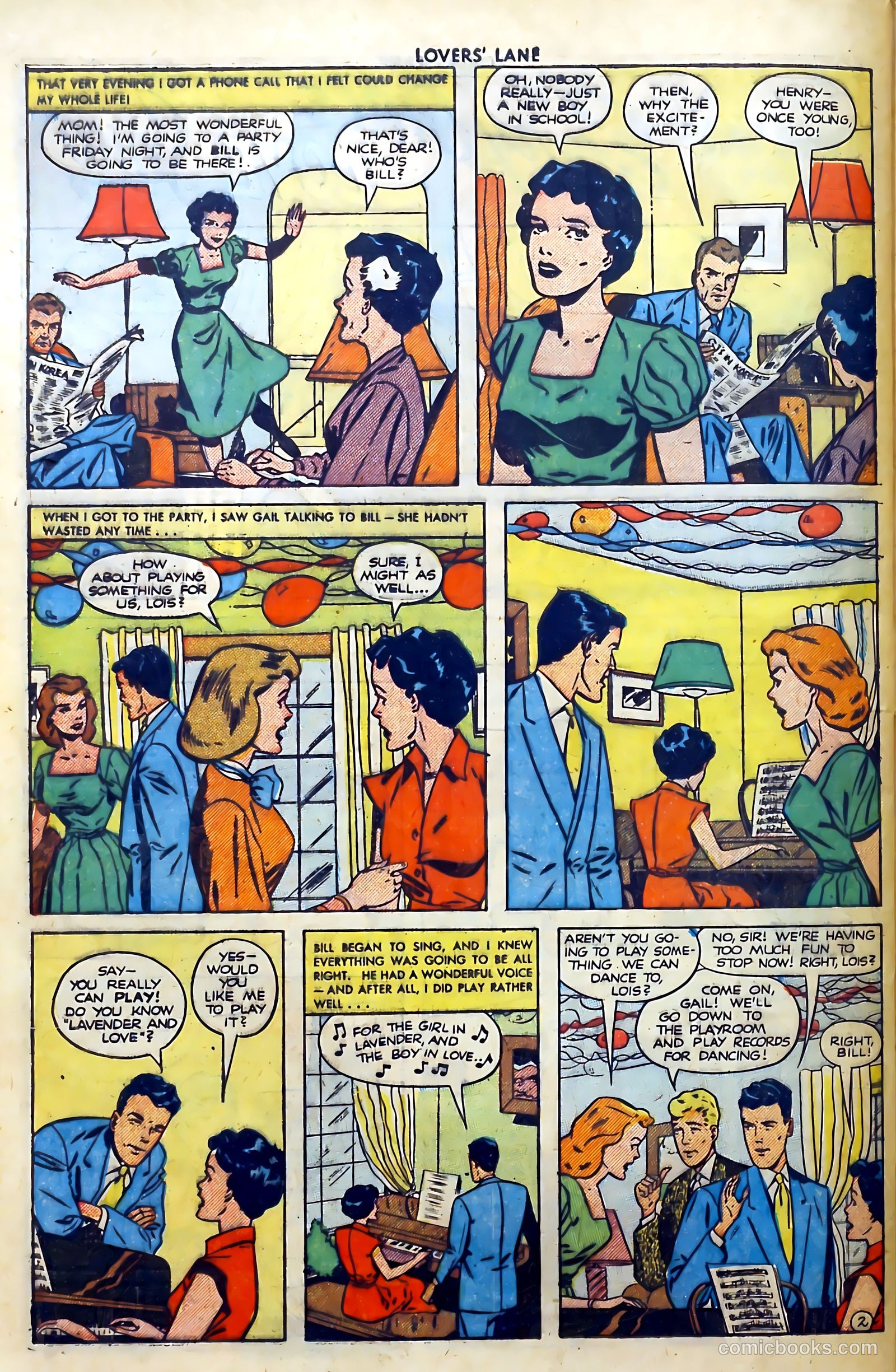 Lovers' Lane #11 (1951) — page 42 of 52