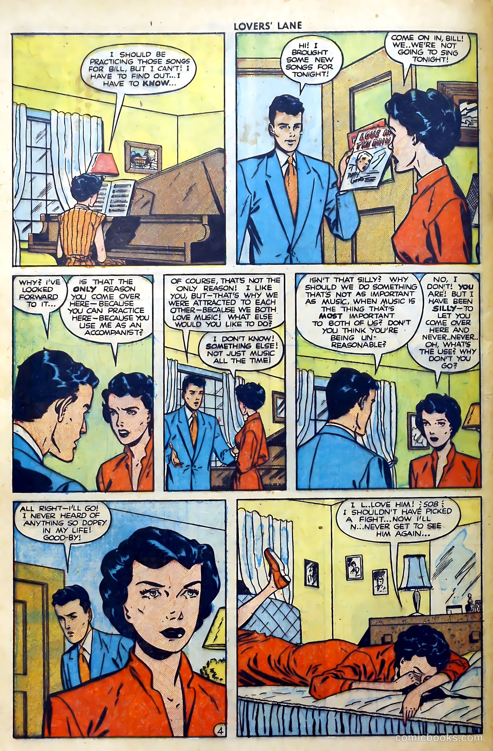 Lovers' Lane #11 (1951) — page 44 of 52