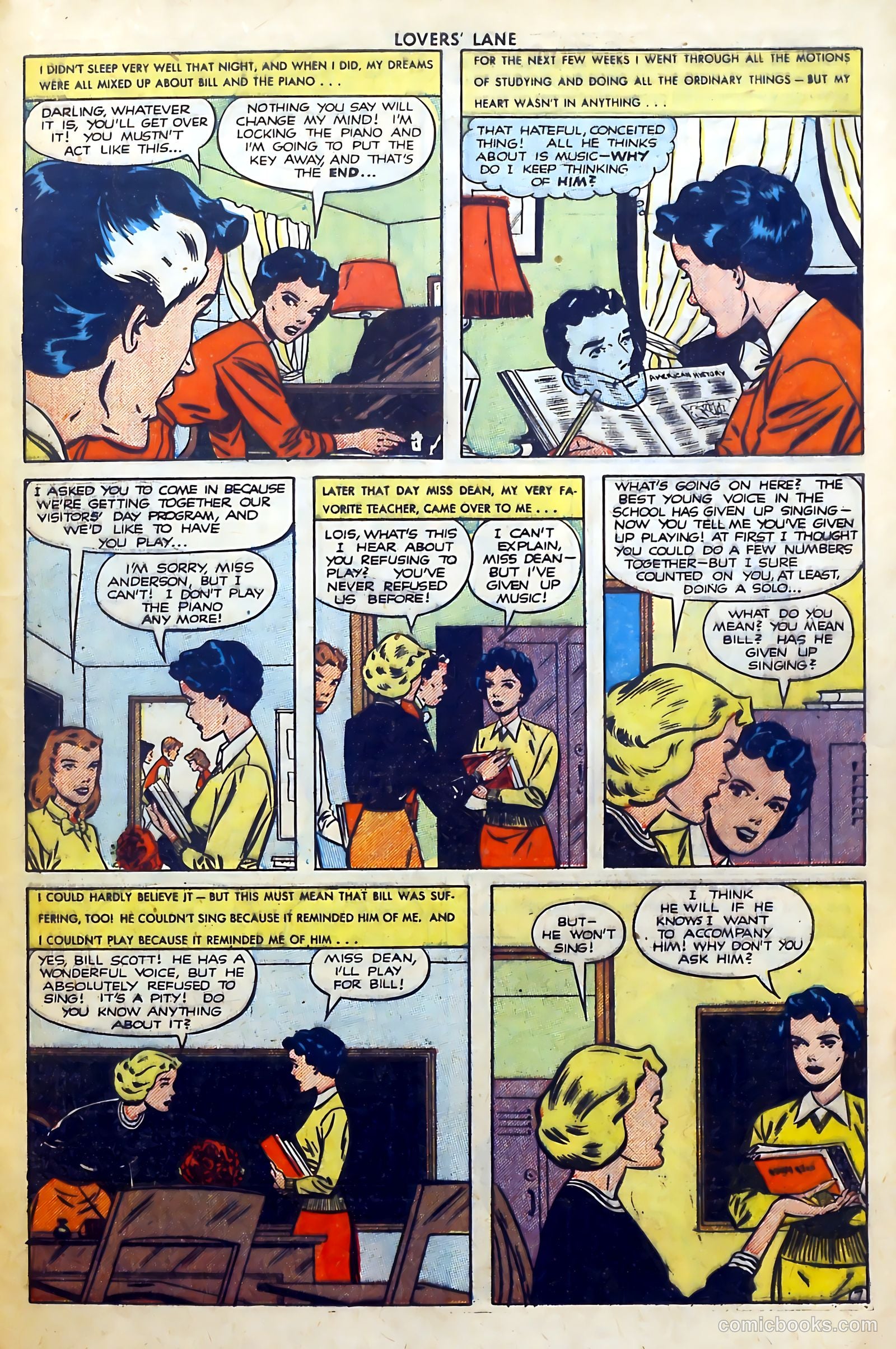 Lovers' Lane #11 (1951) — page 47 of 52