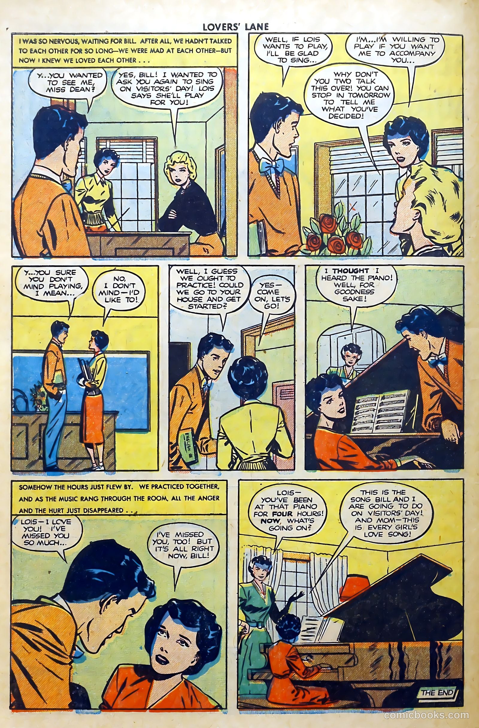 Lovers' Lane #11 (1951) — page 48 of 52