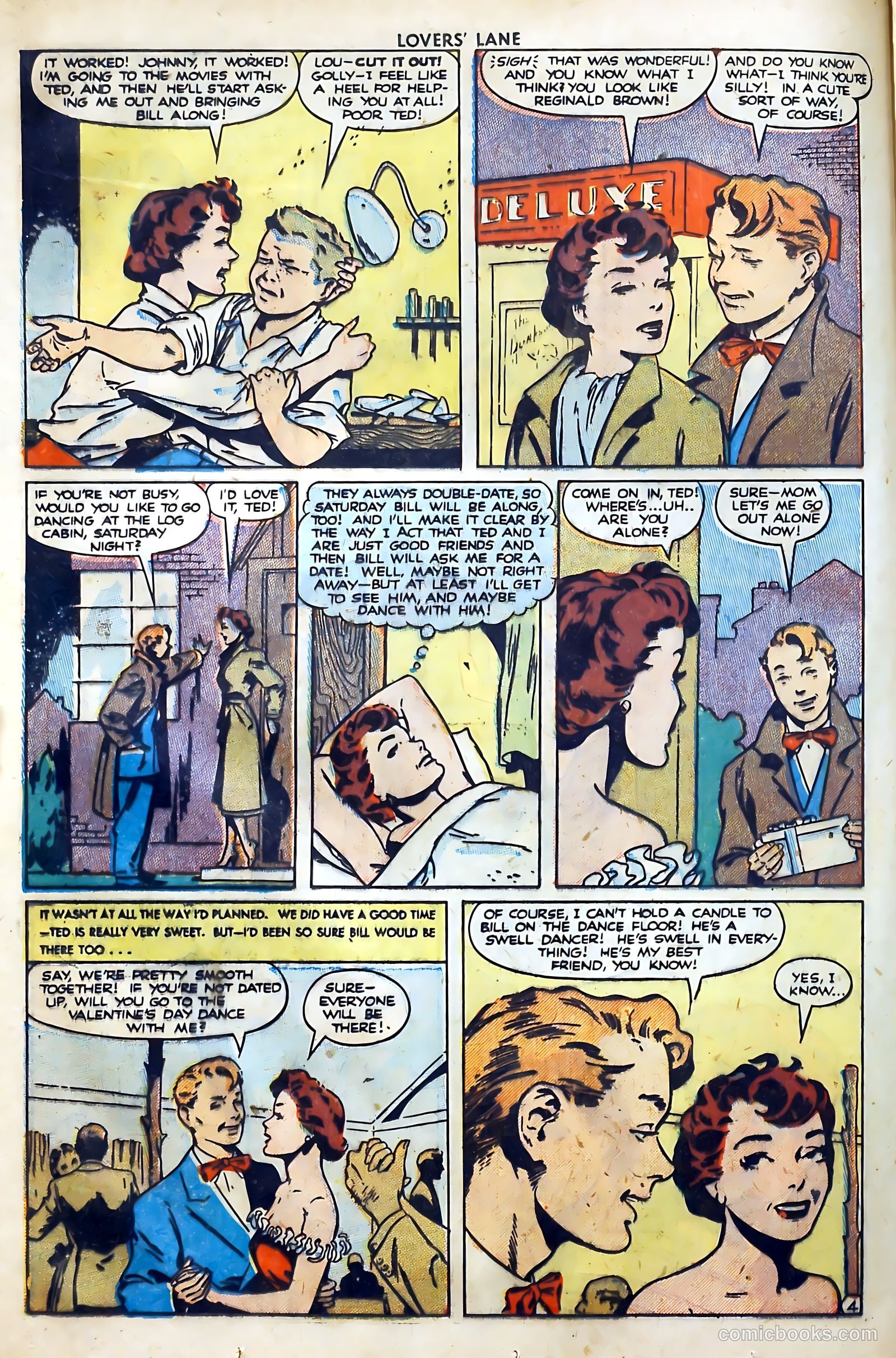 Lovers' Lane #12 (1951) — page 16 of 52