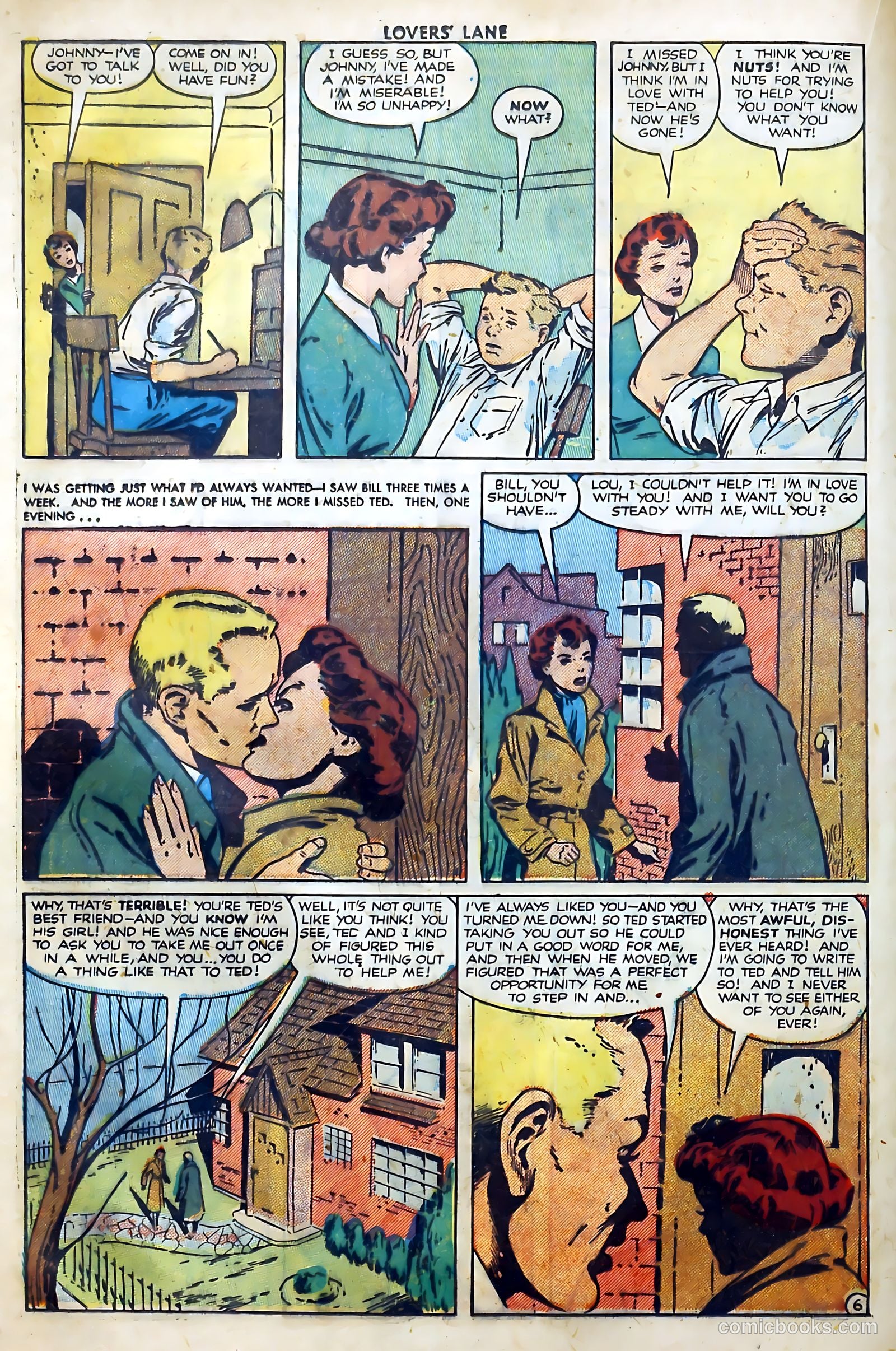 Lovers' Lane #12 (1951) — page 18 of 52