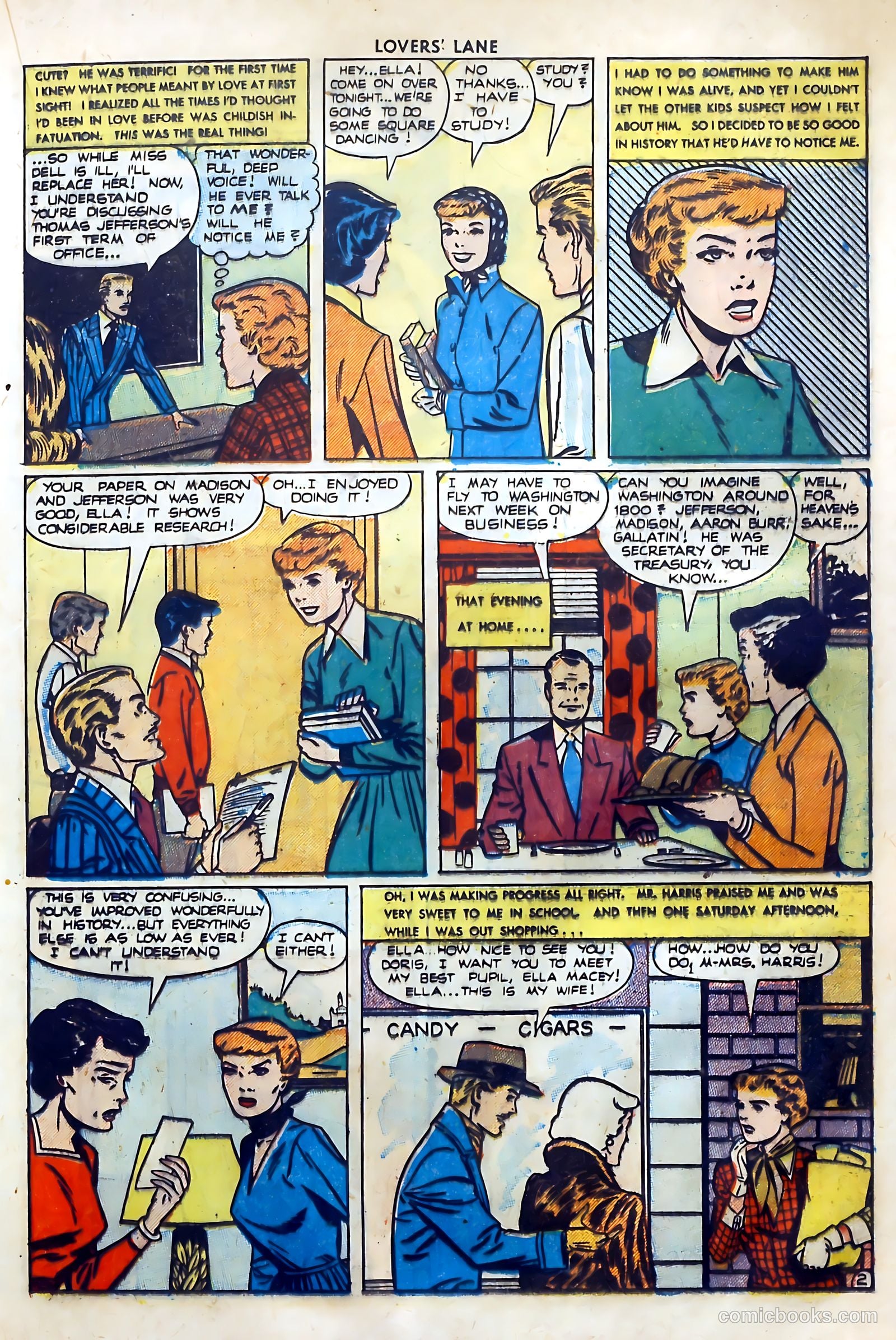 Lovers' Lane #12 (1951) — page 25 of 52