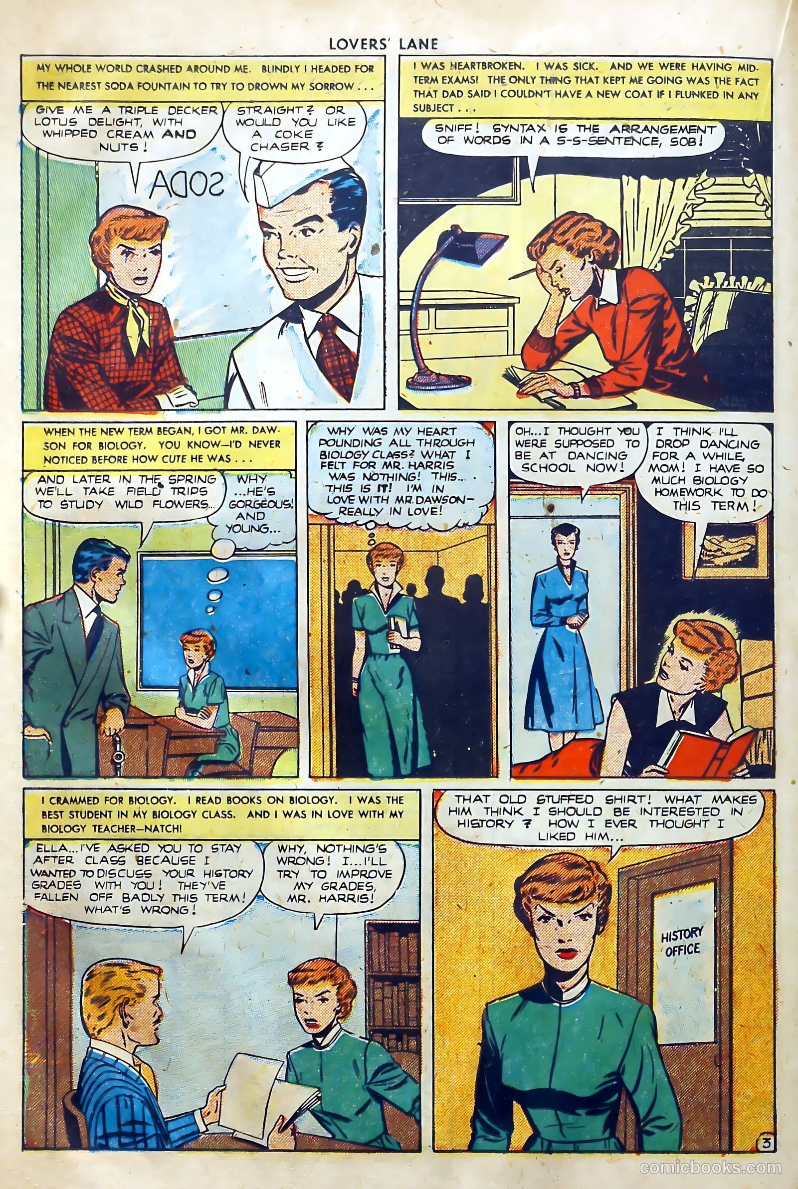 Lovers' Lane #12 (1951) — page 26 of 52