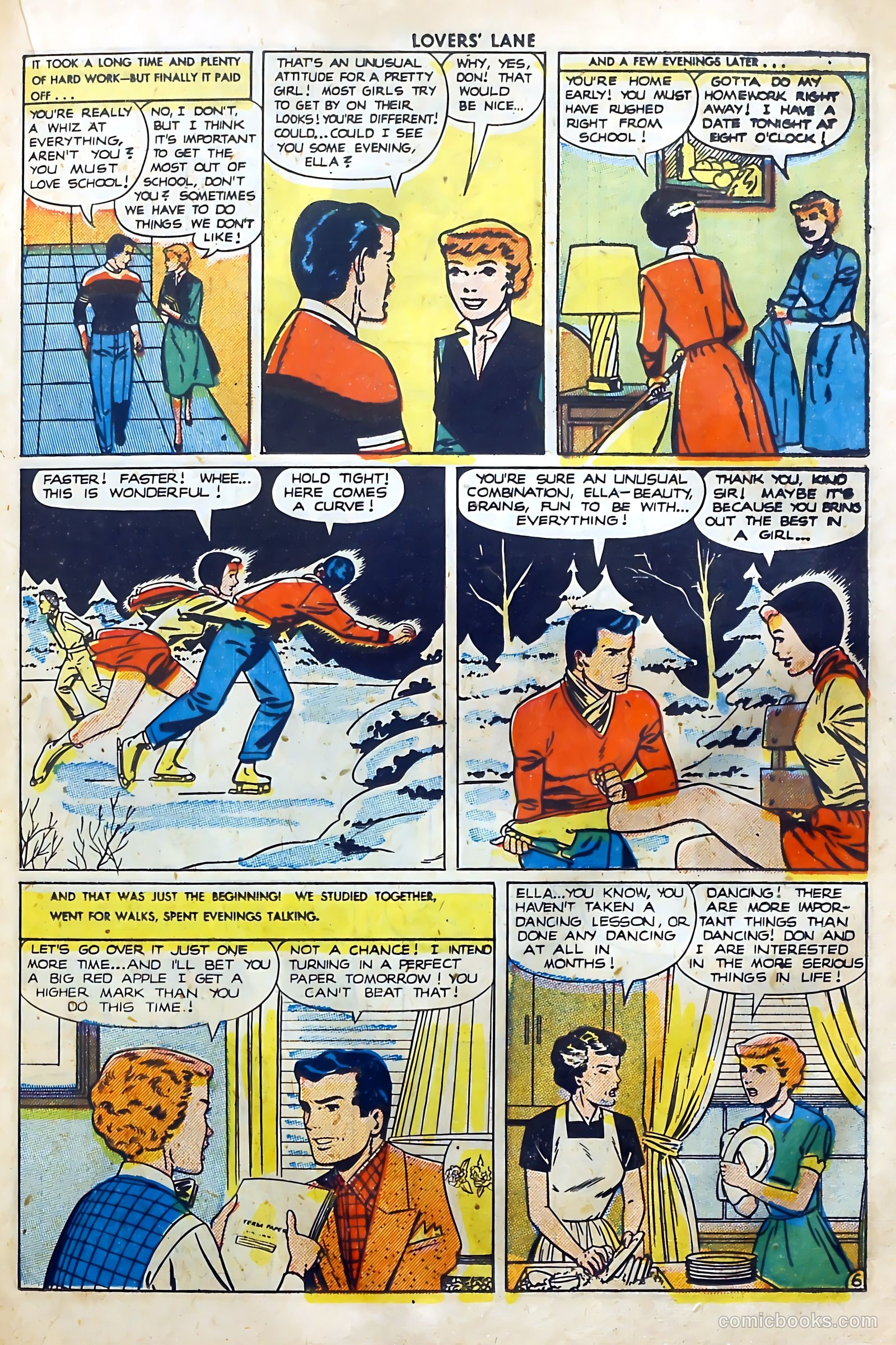 Lovers' Lane #12 (1951) — page 29 of 52