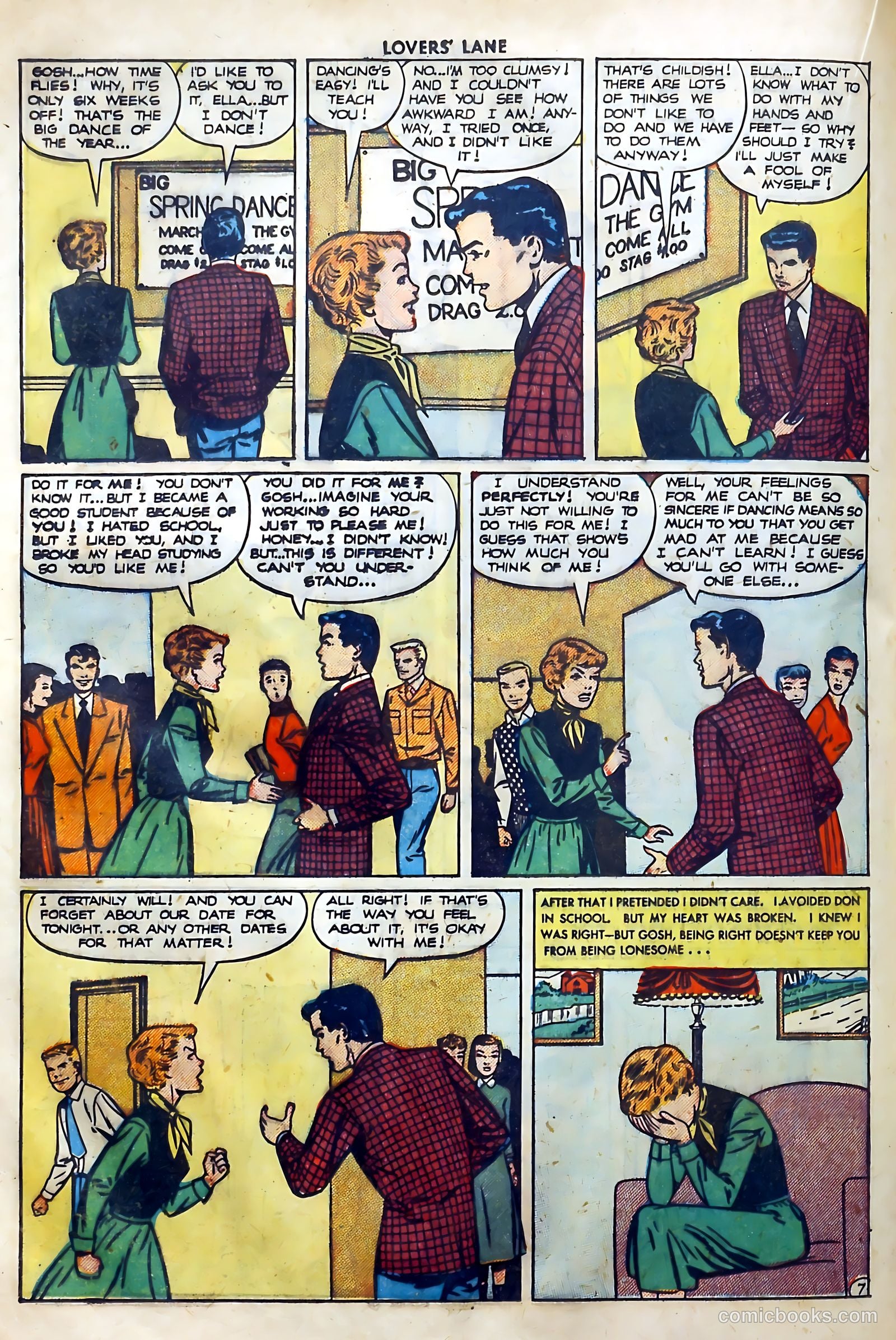 Lovers' Lane #12 (1951) — page 30 of 52