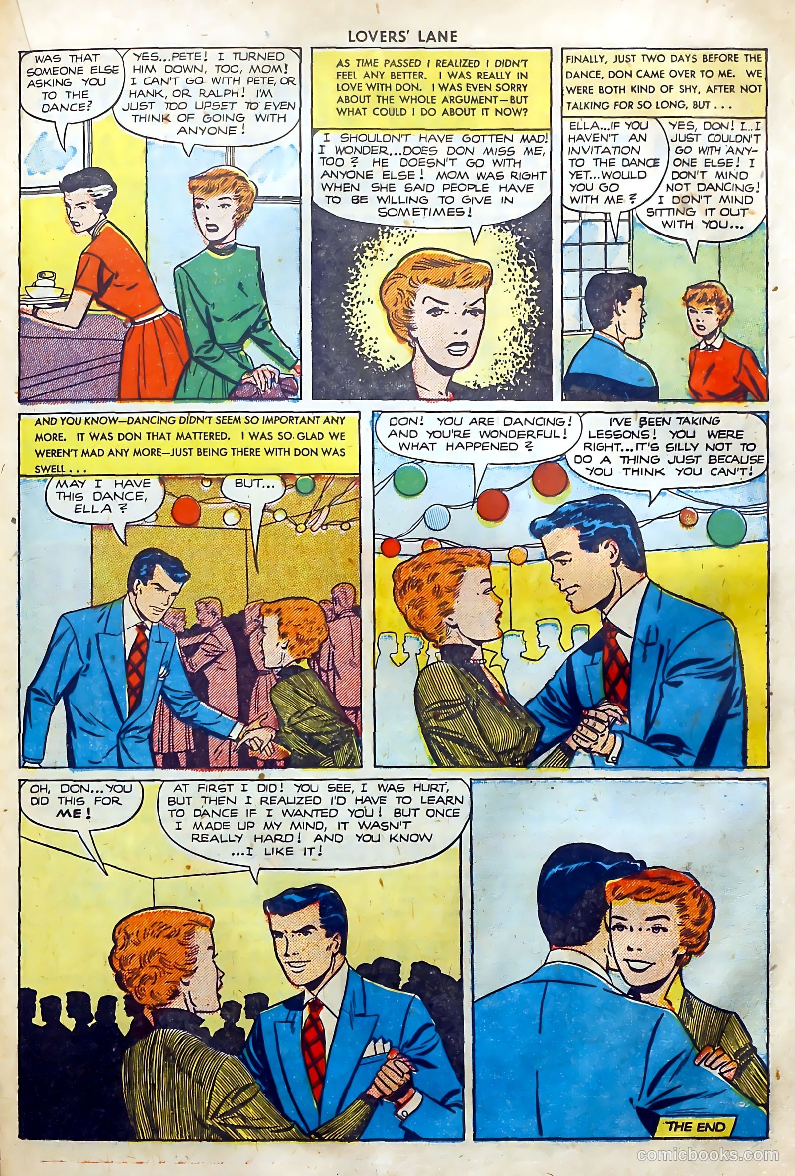 Lovers' Lane #12 (1951) — page 31 of 52