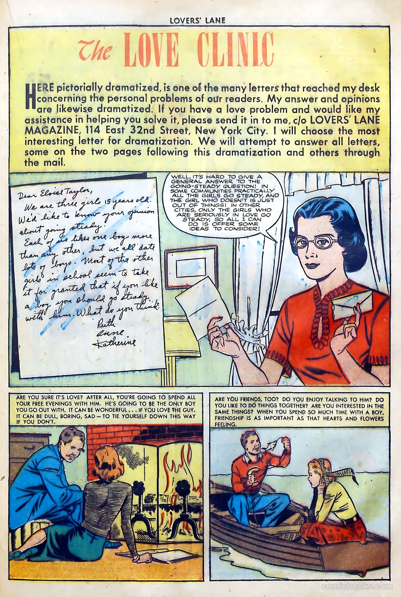 Lovers' Lane #12 (1951) — page 33 of 52