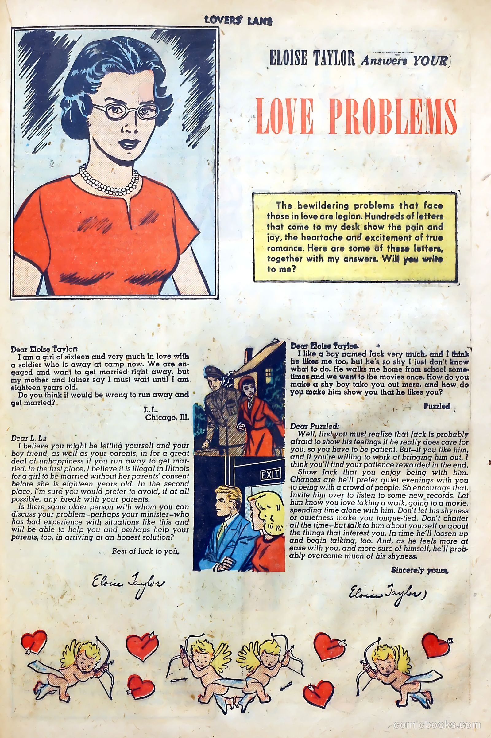 Lovers' Lane #12 (1951) — page 35 of 52