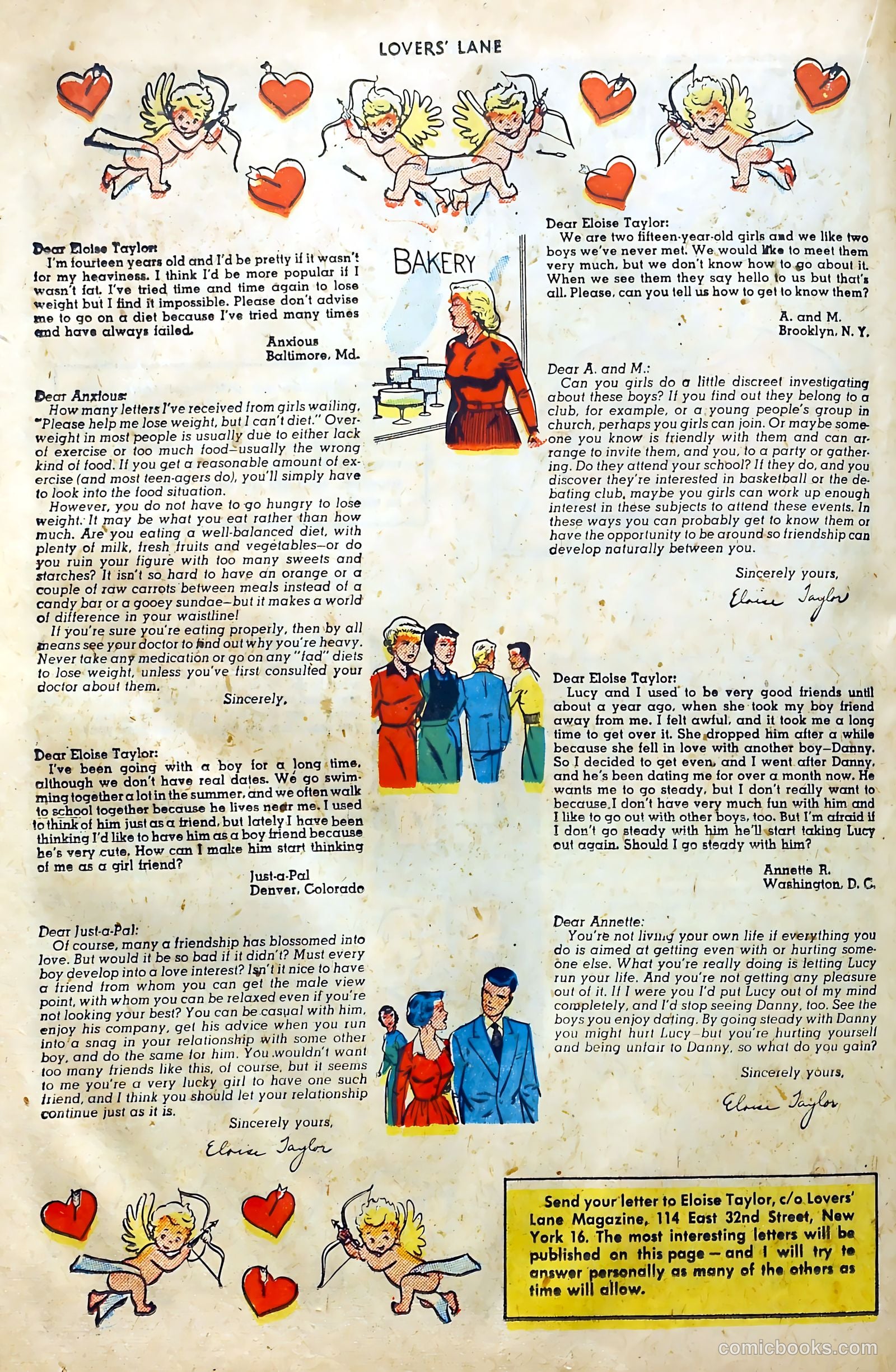 Lovers' Lane #12 (1951) — page 36 of 52