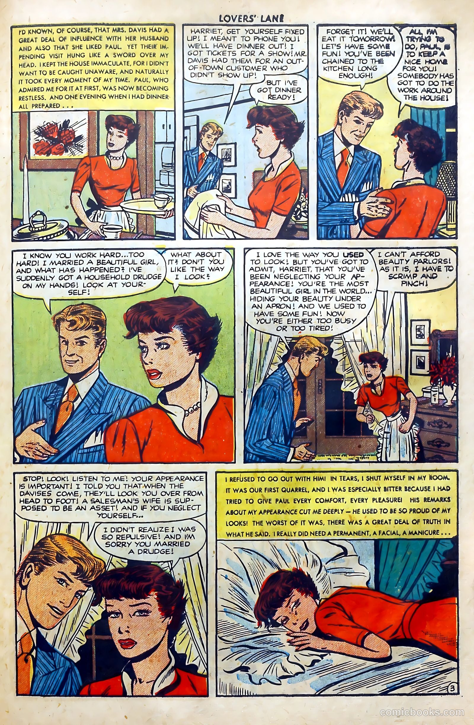 Lovers' Lane #12 (1951) — page 41 of 52