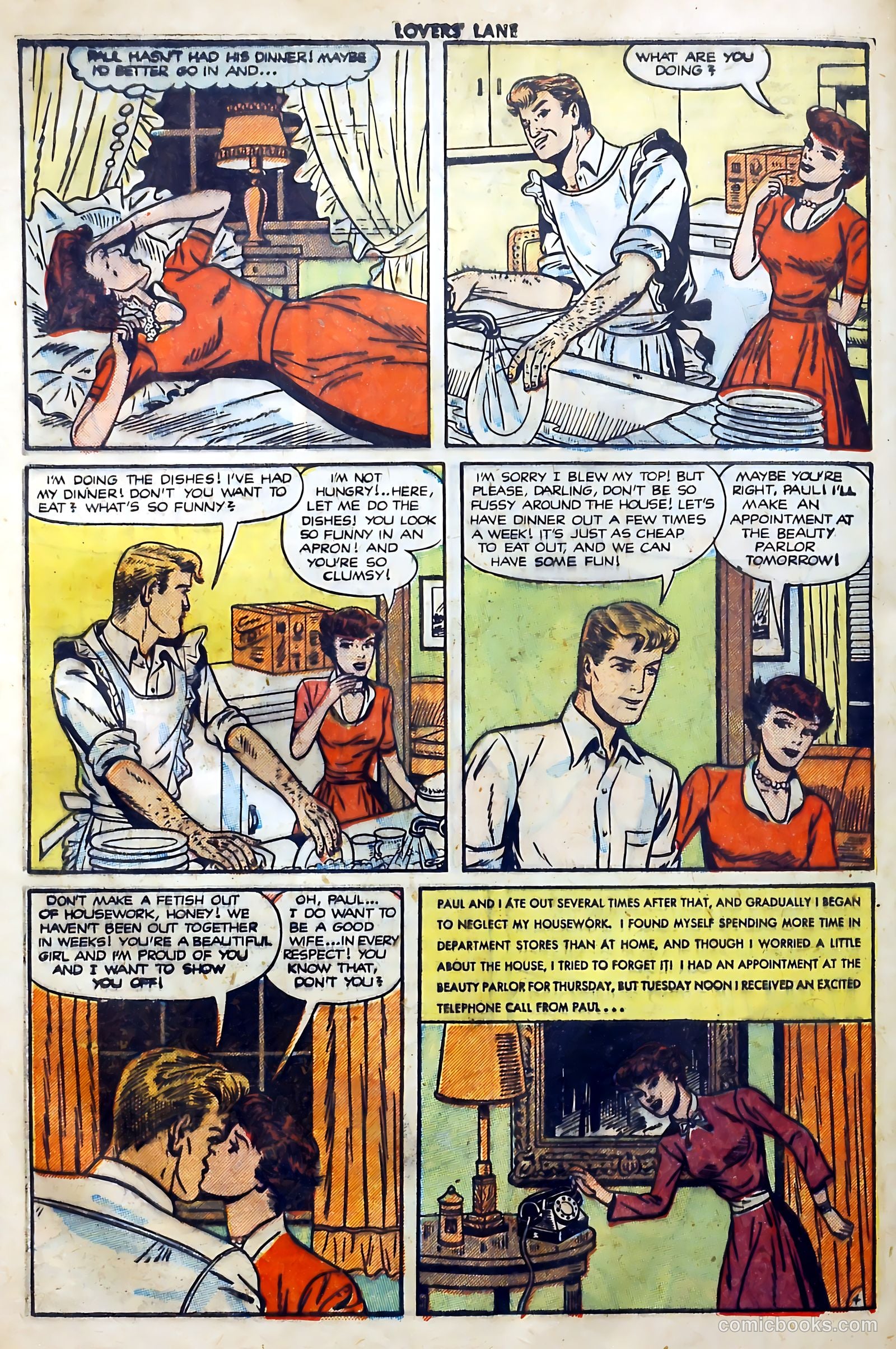 Lovers' Lane #12 (1951) — page 42 of 52