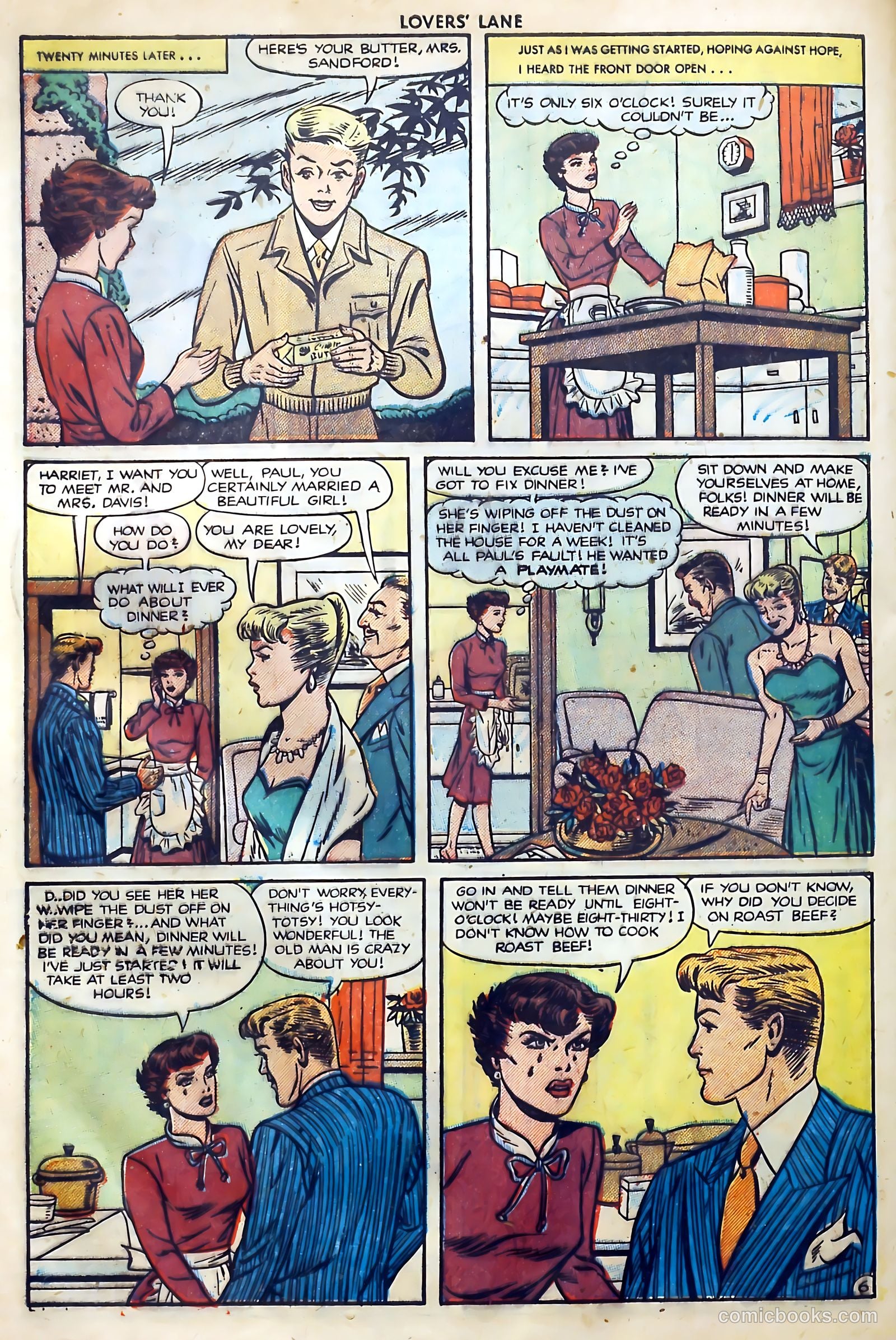 Lovers' Lane #12 (1951) — page 44 of 52