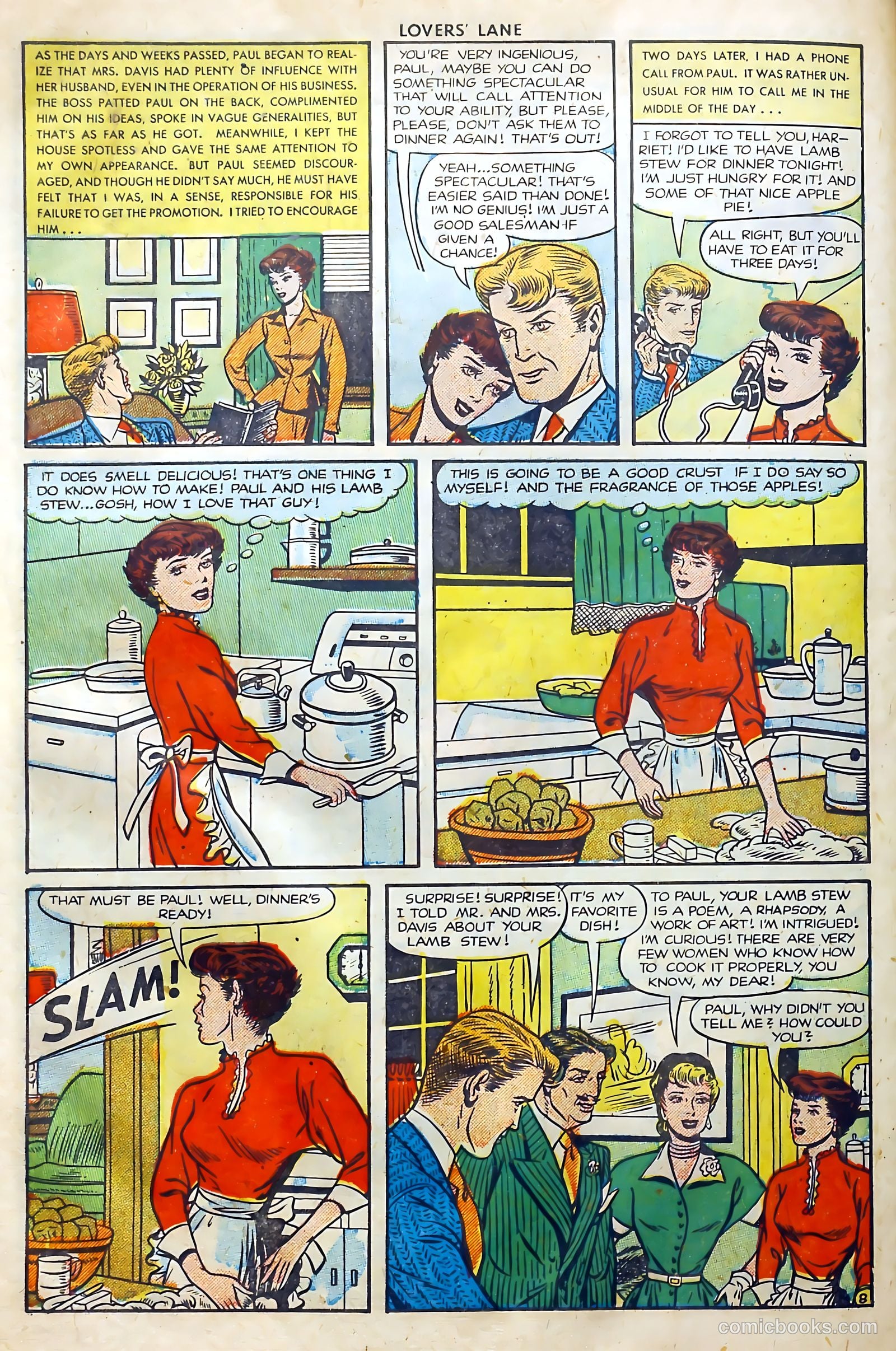 Lovers' Lane #12 (1951) — page 46 of 52