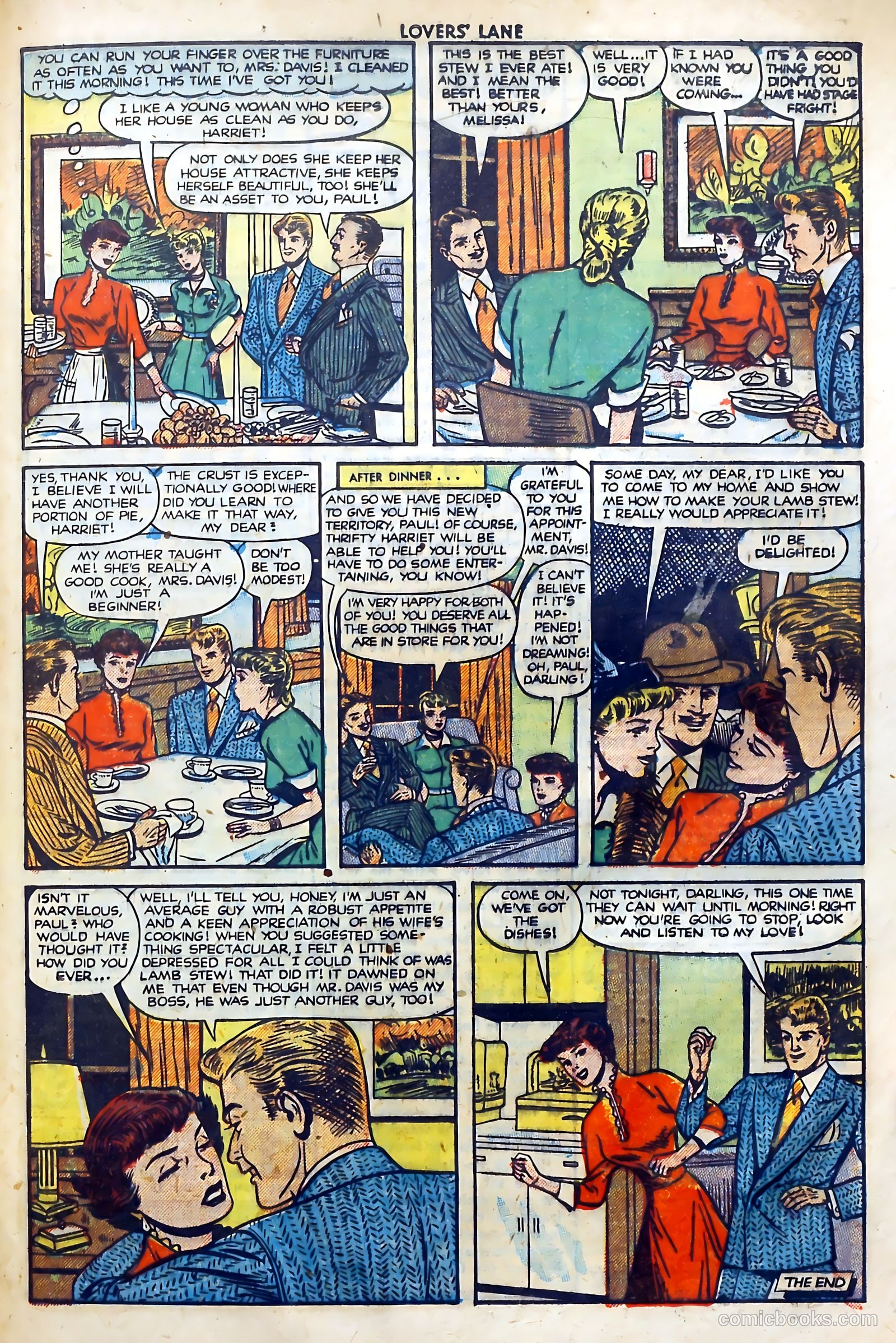 Lovers' Lane #12 (1951) — page 47 of 52
