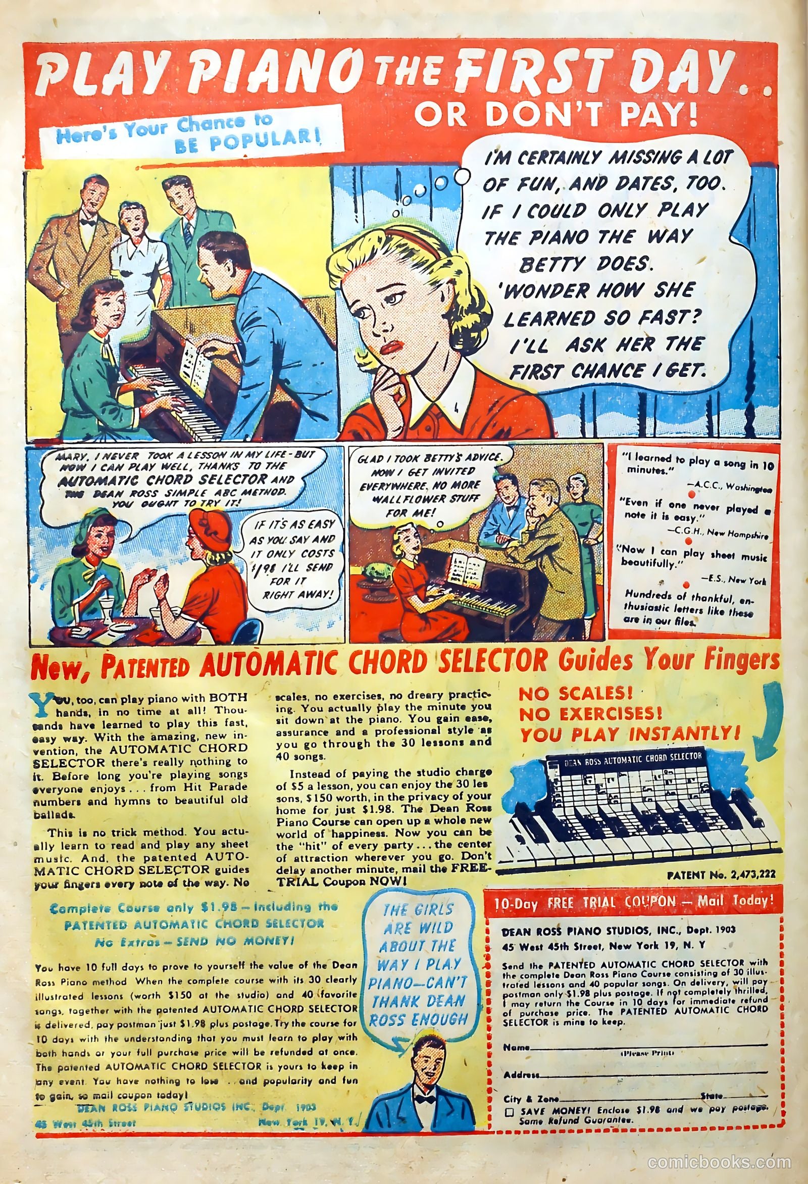 Lovers' Lane #12 (1951) — page 50 of 52