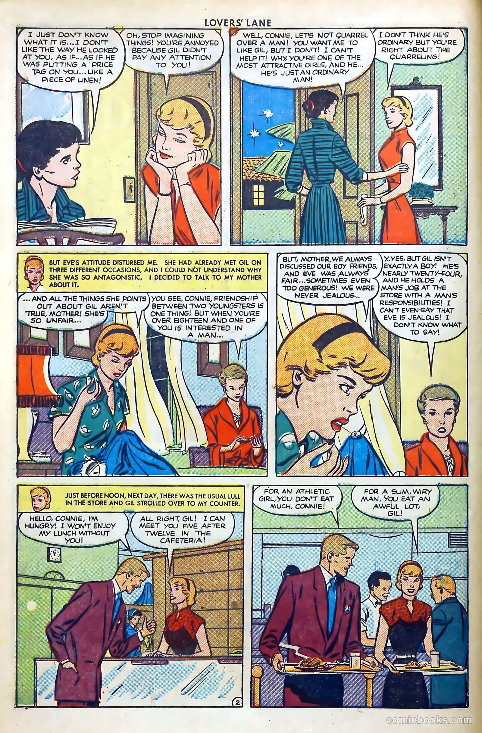Lovers' Lane #13 (1951) — page 4 of 52