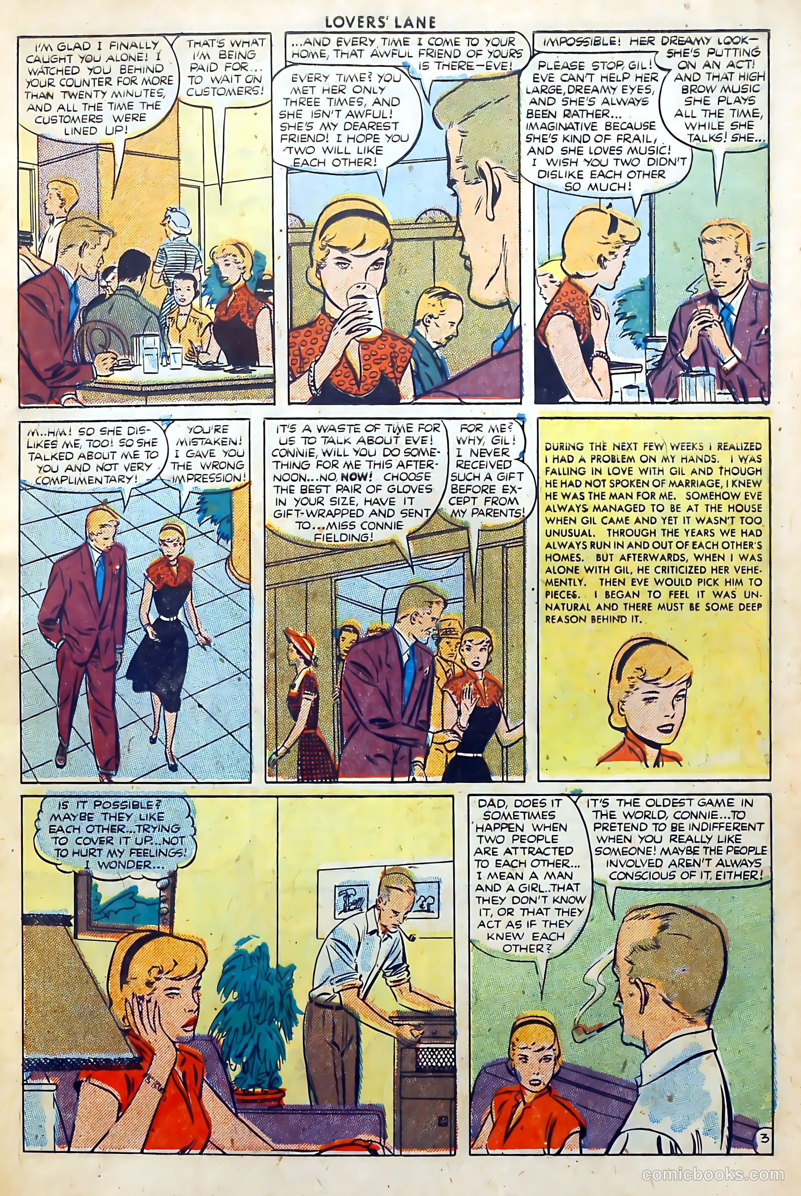 Lovers' Lane #13 (1951) — page 5 of 52